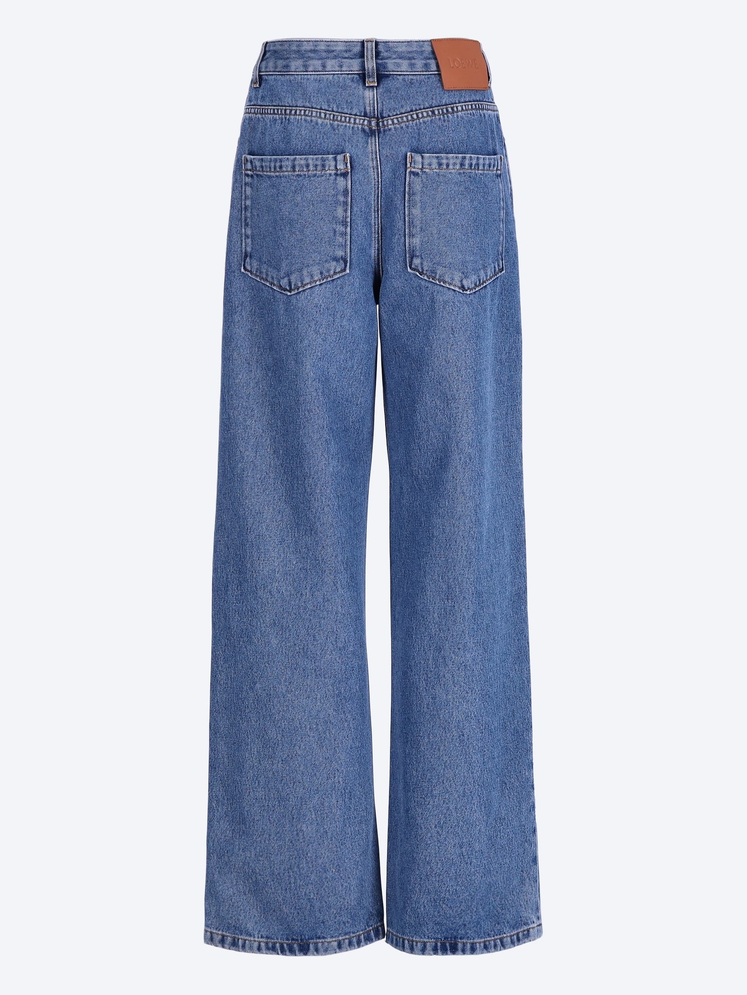 Cotton anagram baggy jeans - Image 3