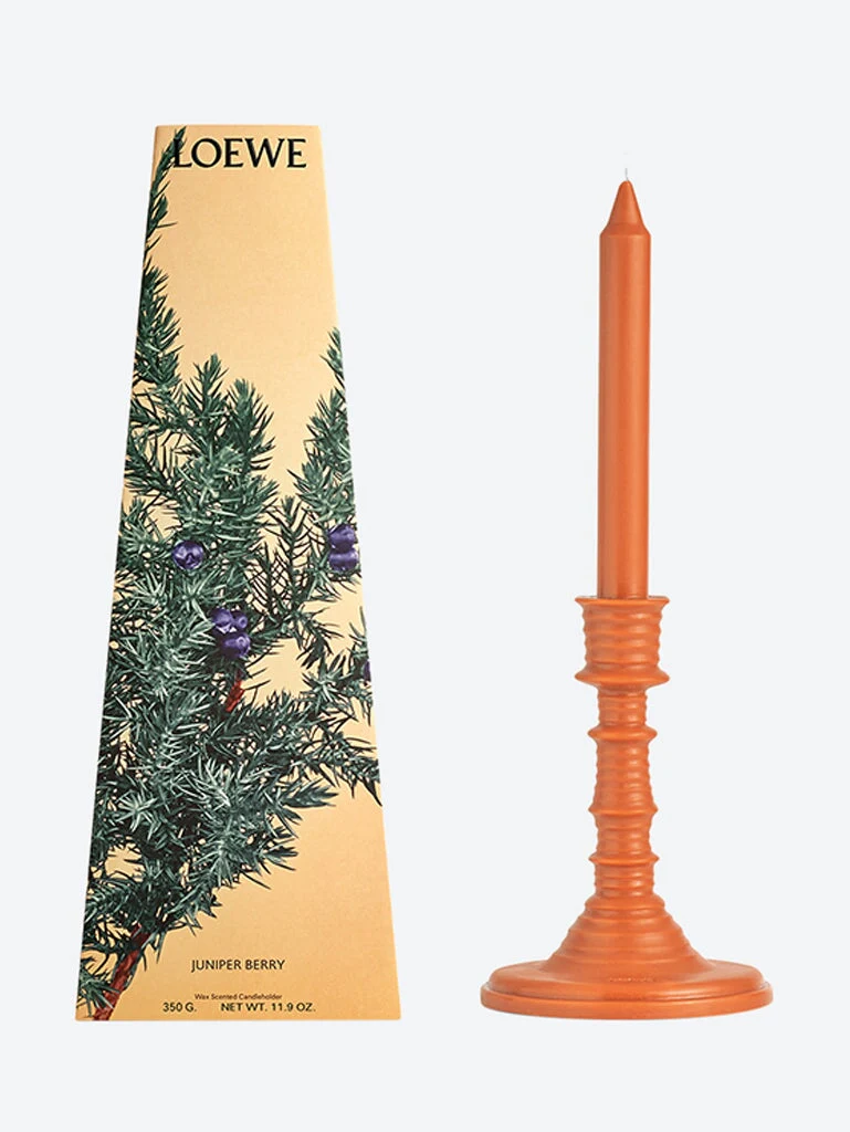 Juniper berry wax candleholder - Image 2