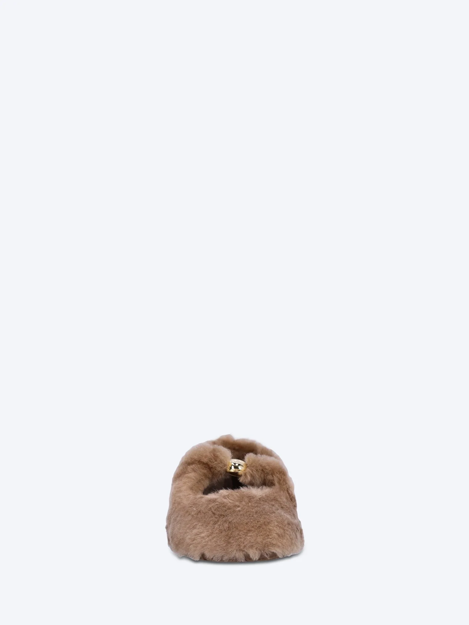 Lambskin shearling pebble soft ballerinas shearl - Image 3