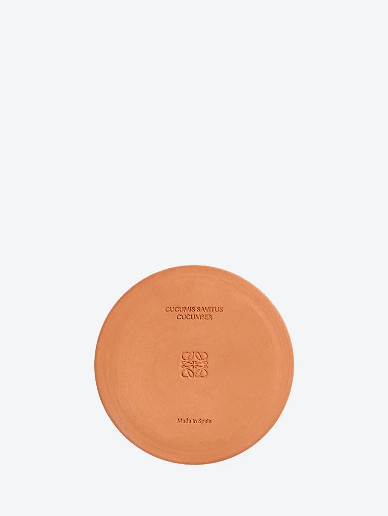 Large cucumber ceramic candle - Image 3