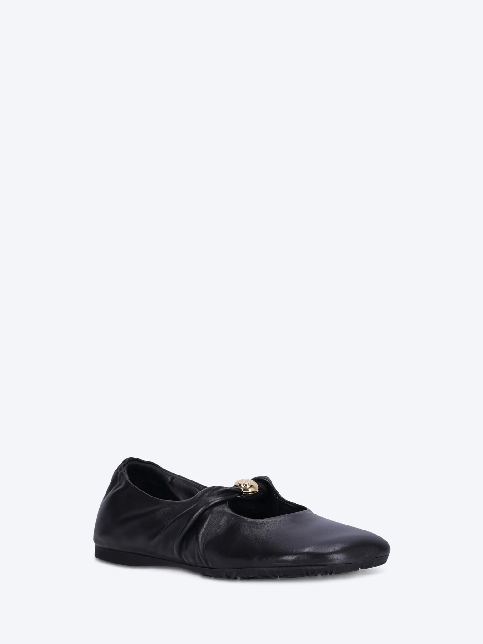 Leather pebble soft ballerinas - Image 2