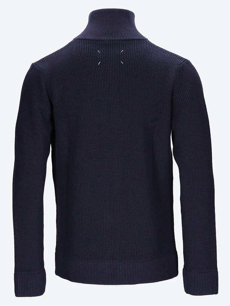 Zip turtleneck sweater - Image 3