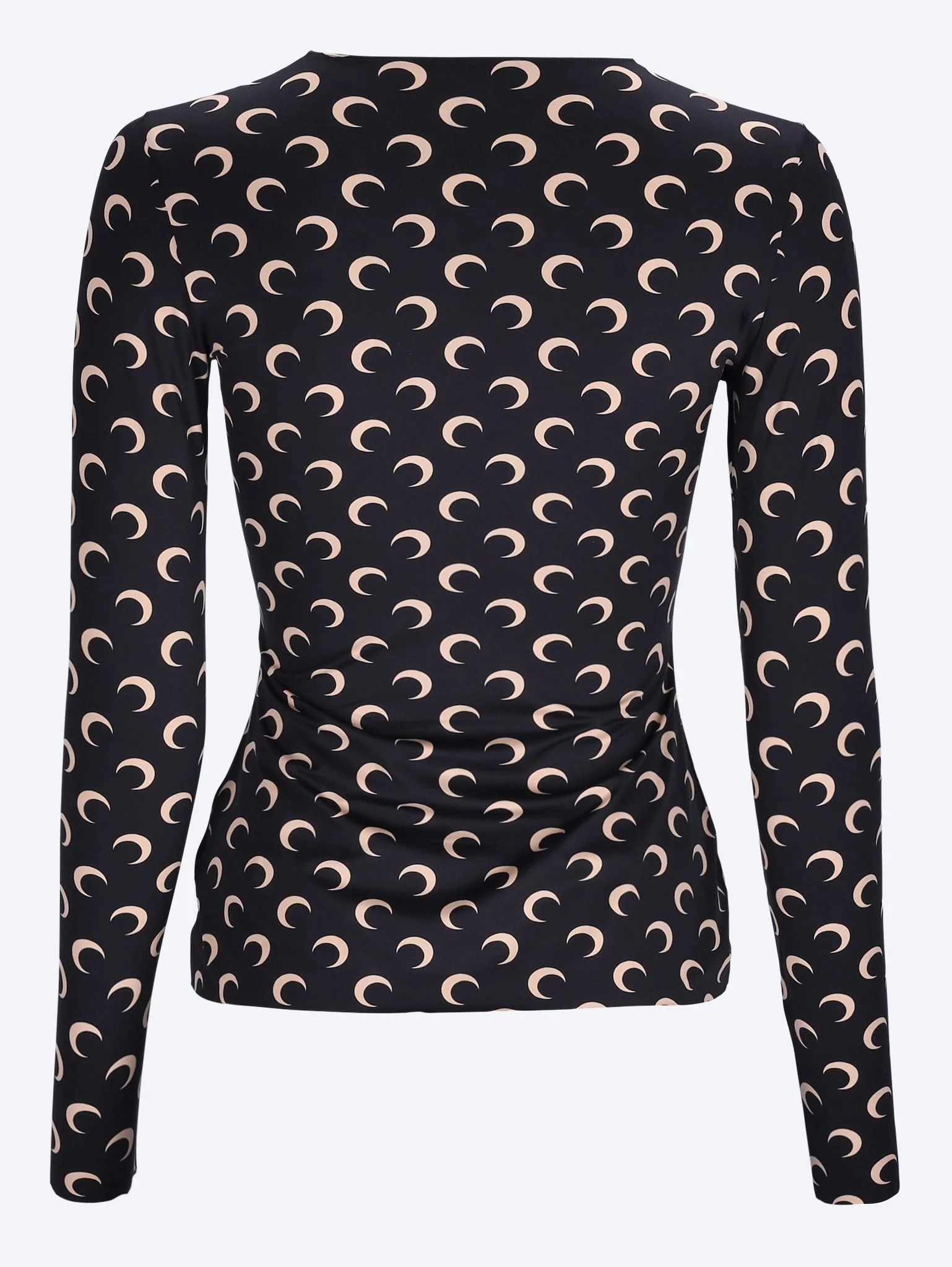 Moon printed jersey ls crewneck top - Image 3