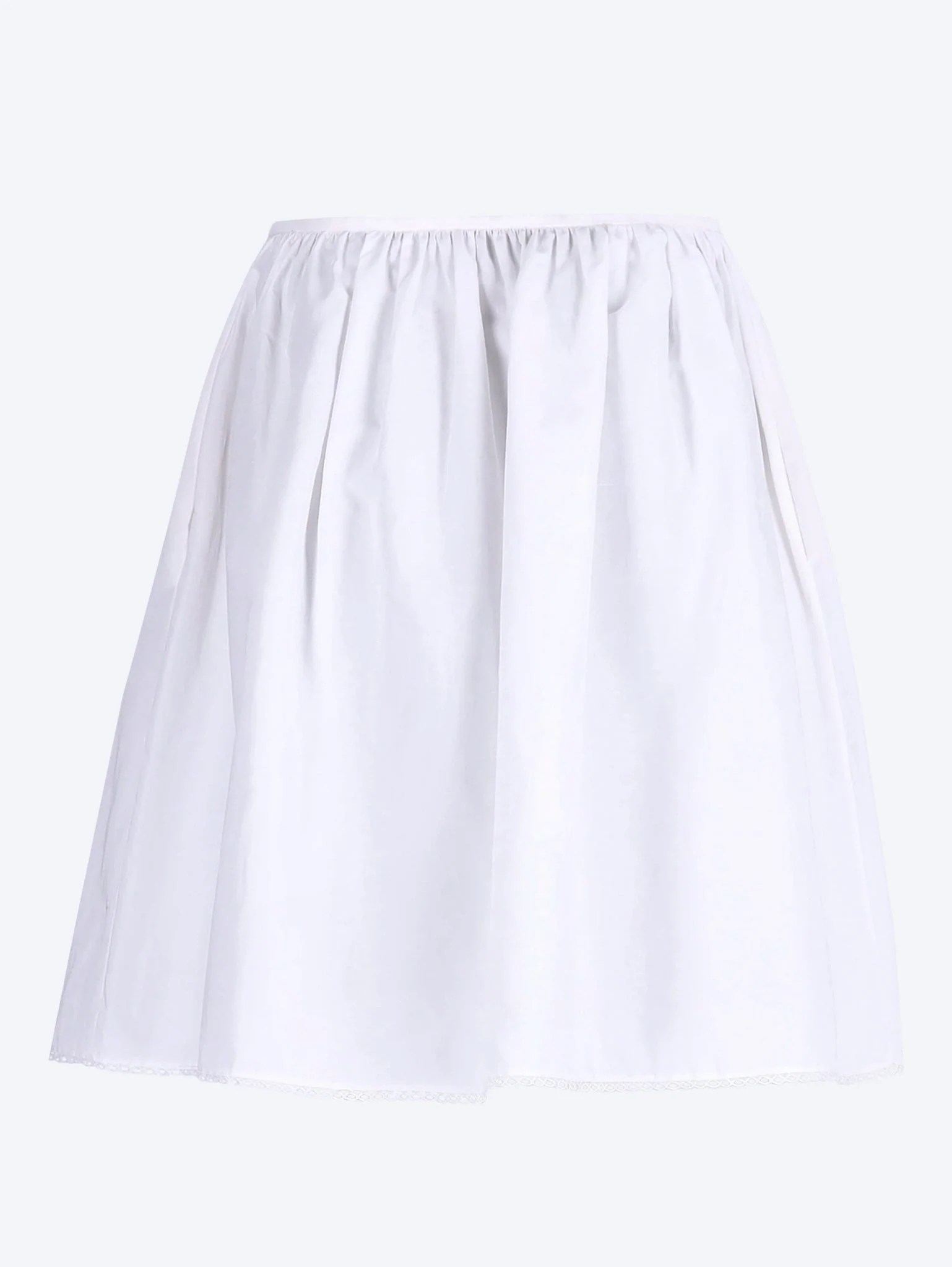 Brushed poplin skirt - Image 3