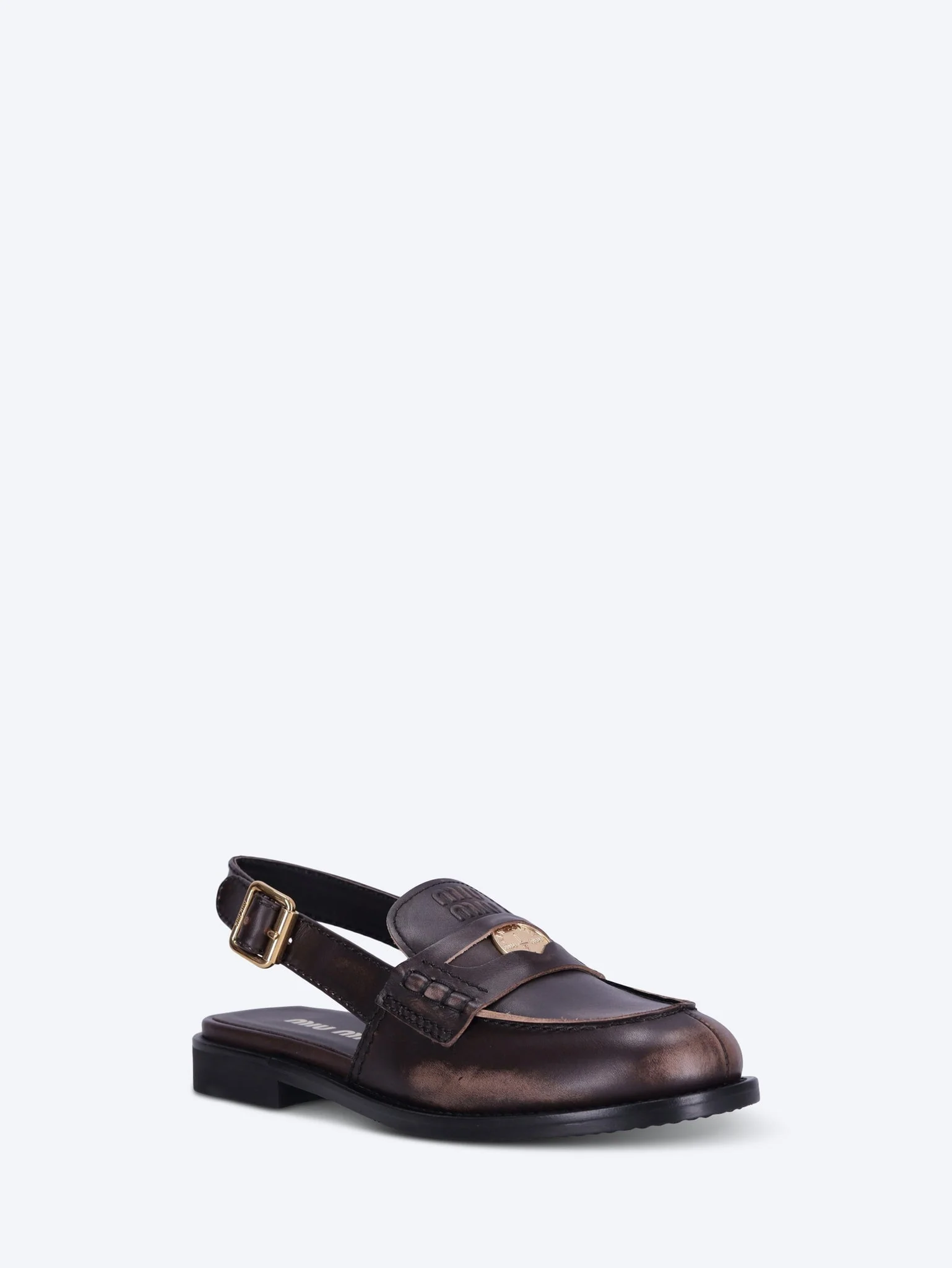 Calf leather deco loafers - Image 2