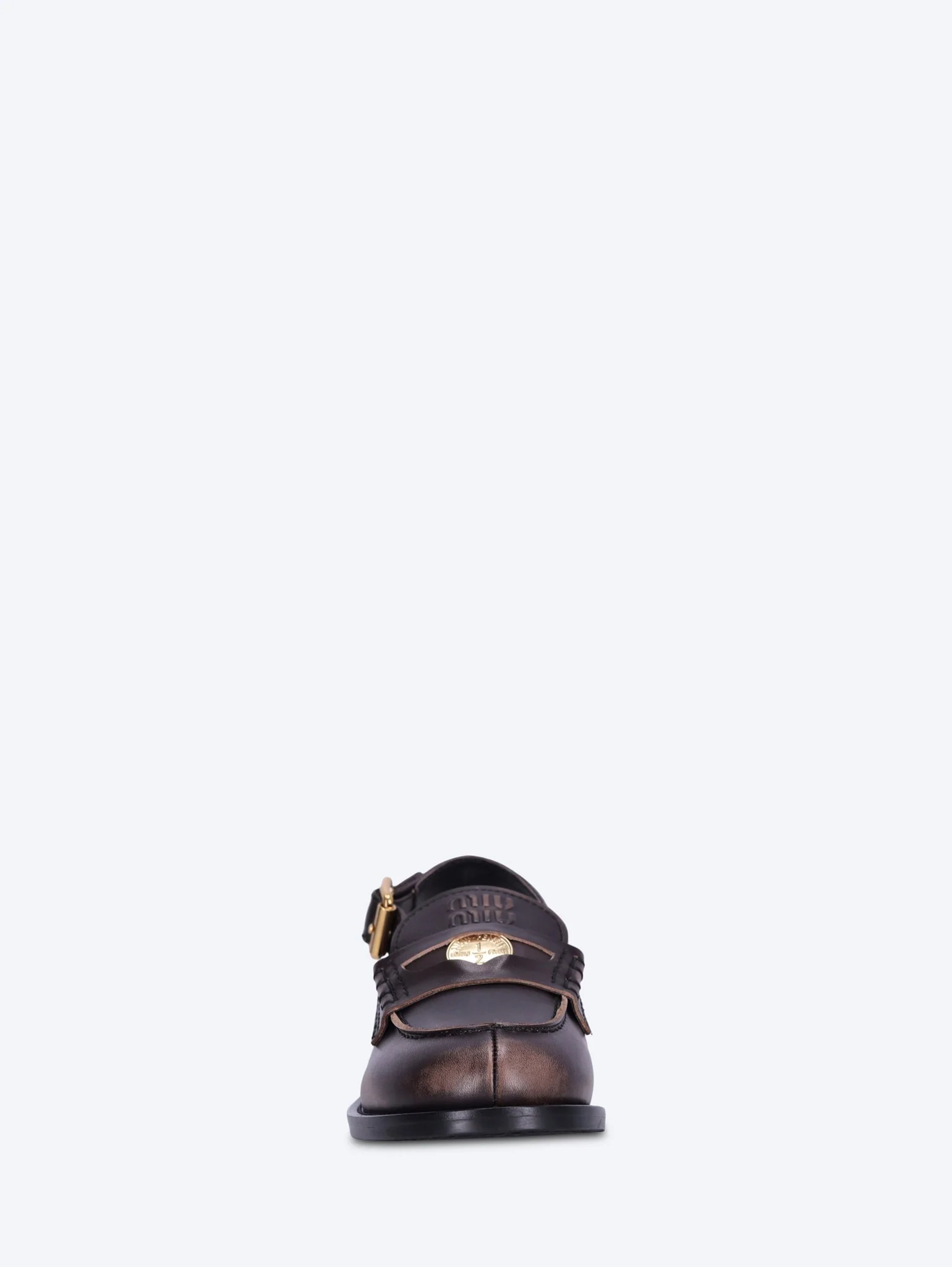 Calf leather deco loafers - Image 3
