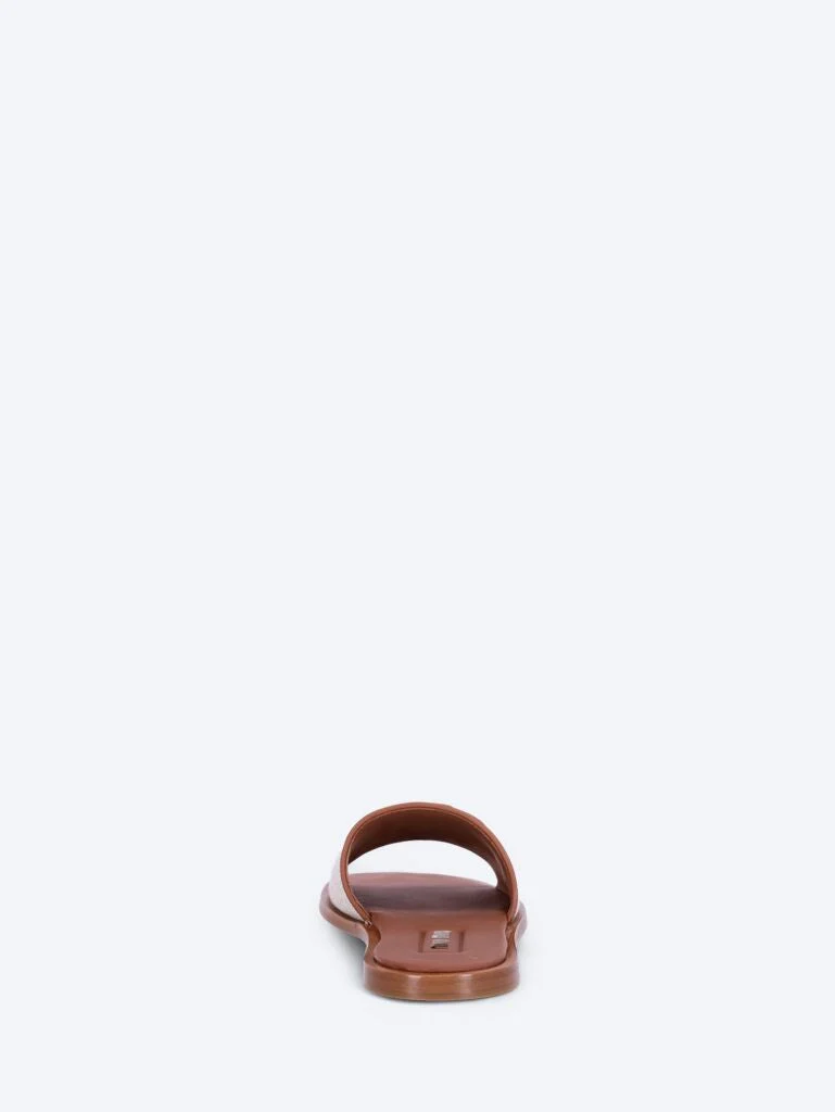 Canvas and leather slides - Image 5