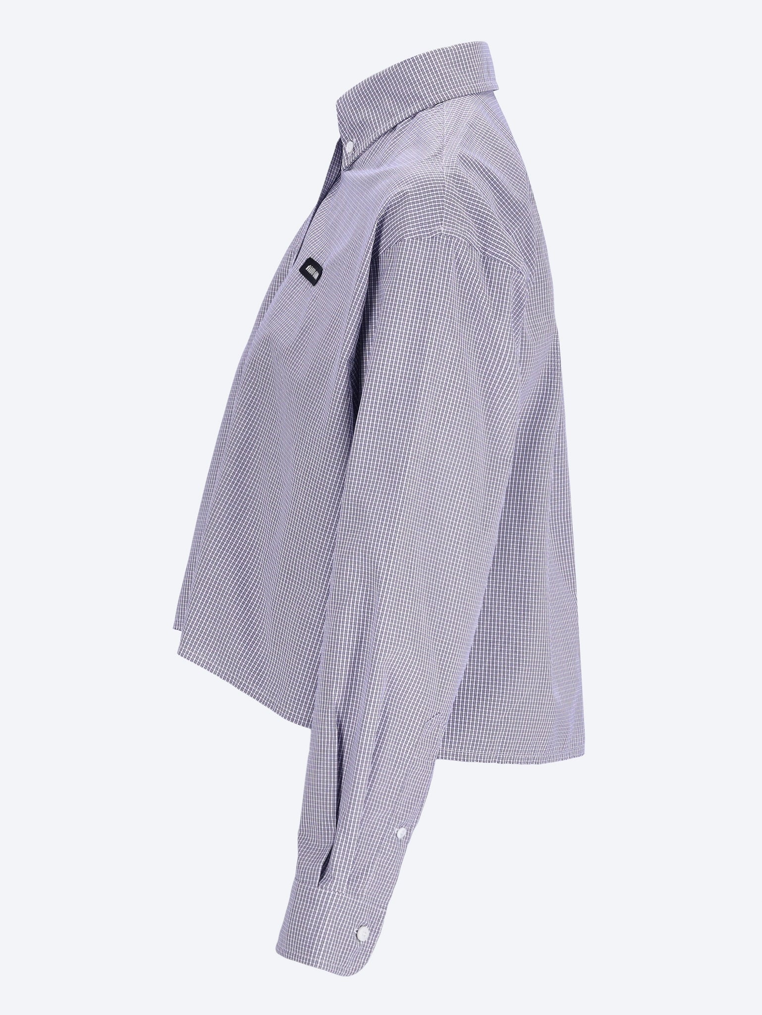 Checked poplin shirt - Image 2