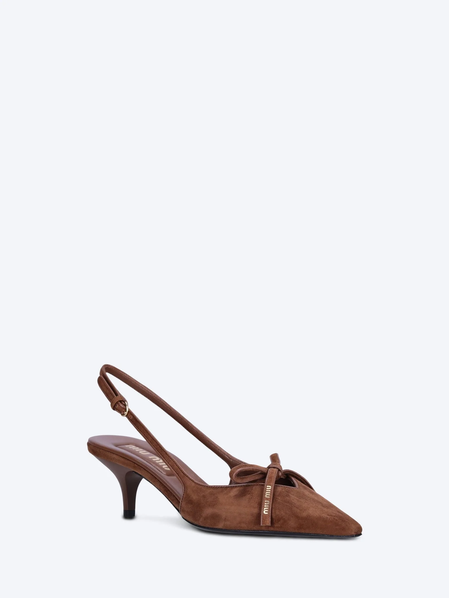 Leather slingback pumps - Image 2