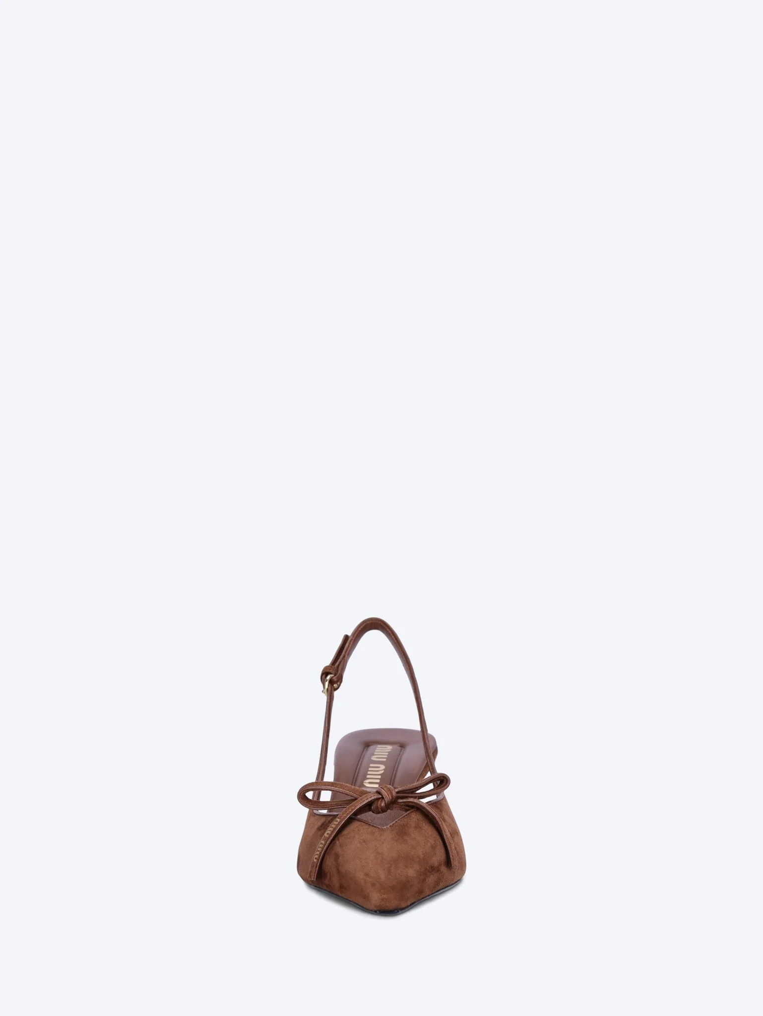 Leather slingback pumps - Image 3