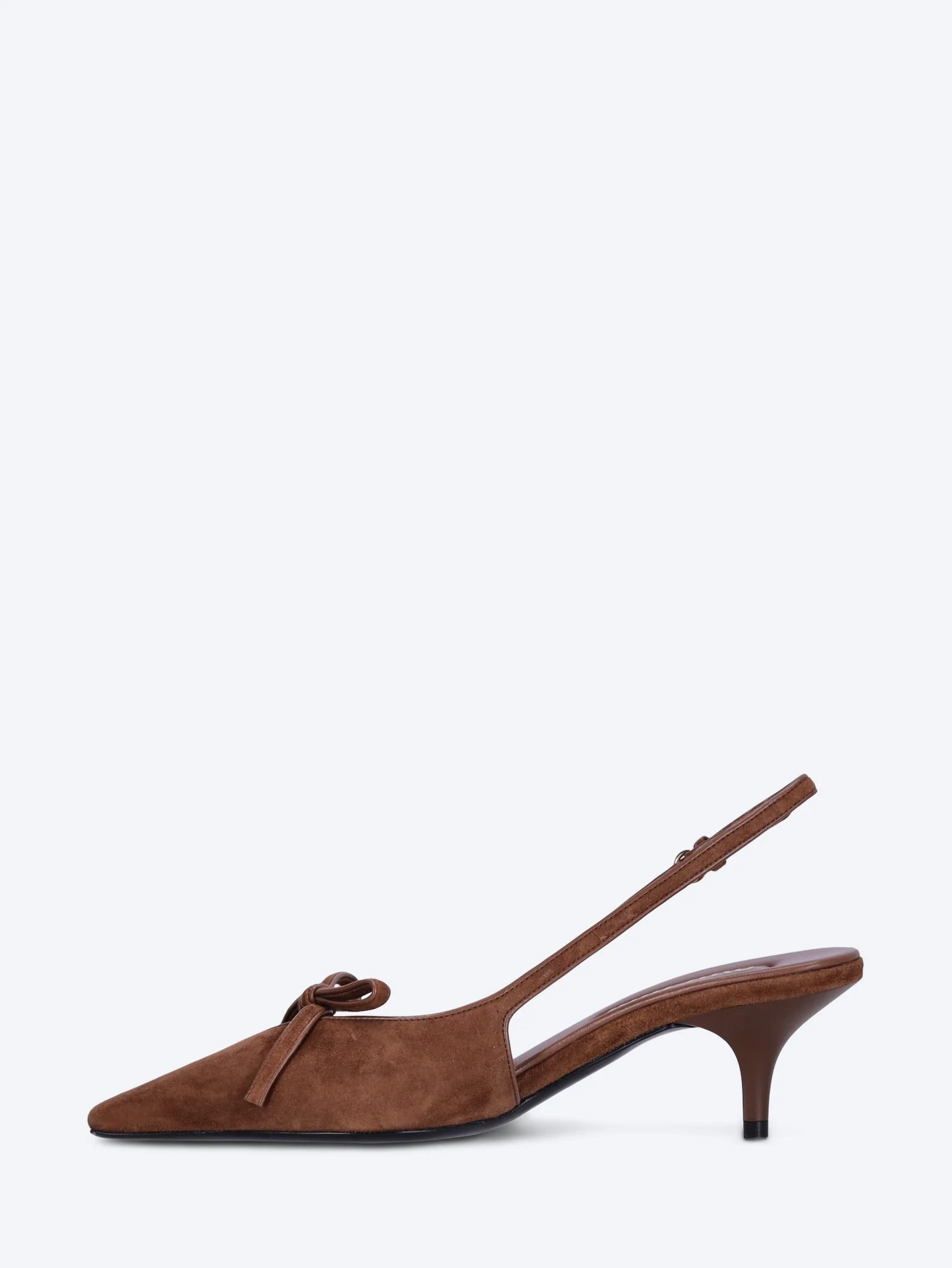 Leather slingback pumps - Image 4