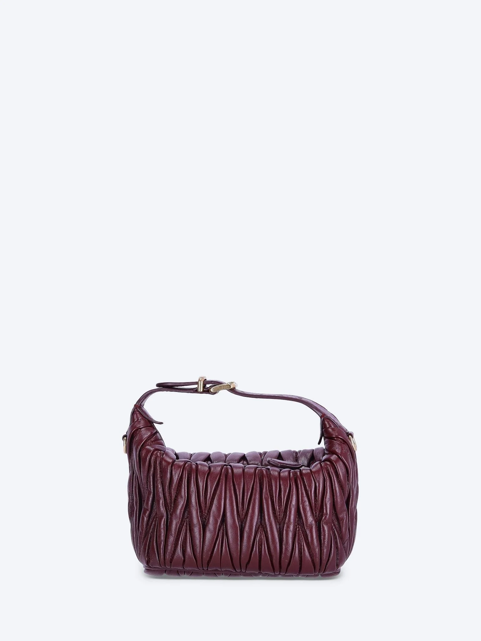 Matelasse nappa leather pouch - Image 4