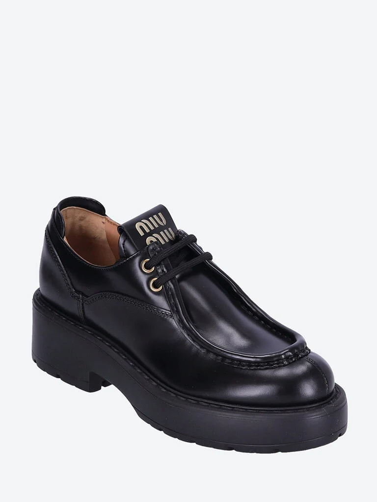 Leather lace-up shoes - Image 2