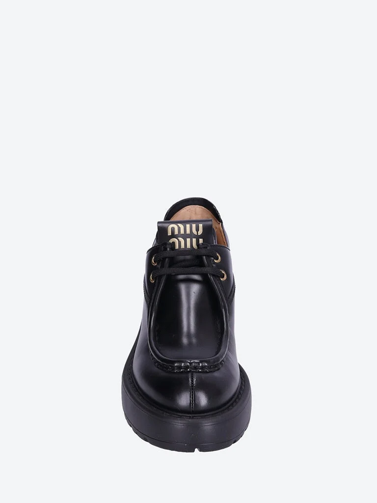 Leather lace-up shoes - Image 3