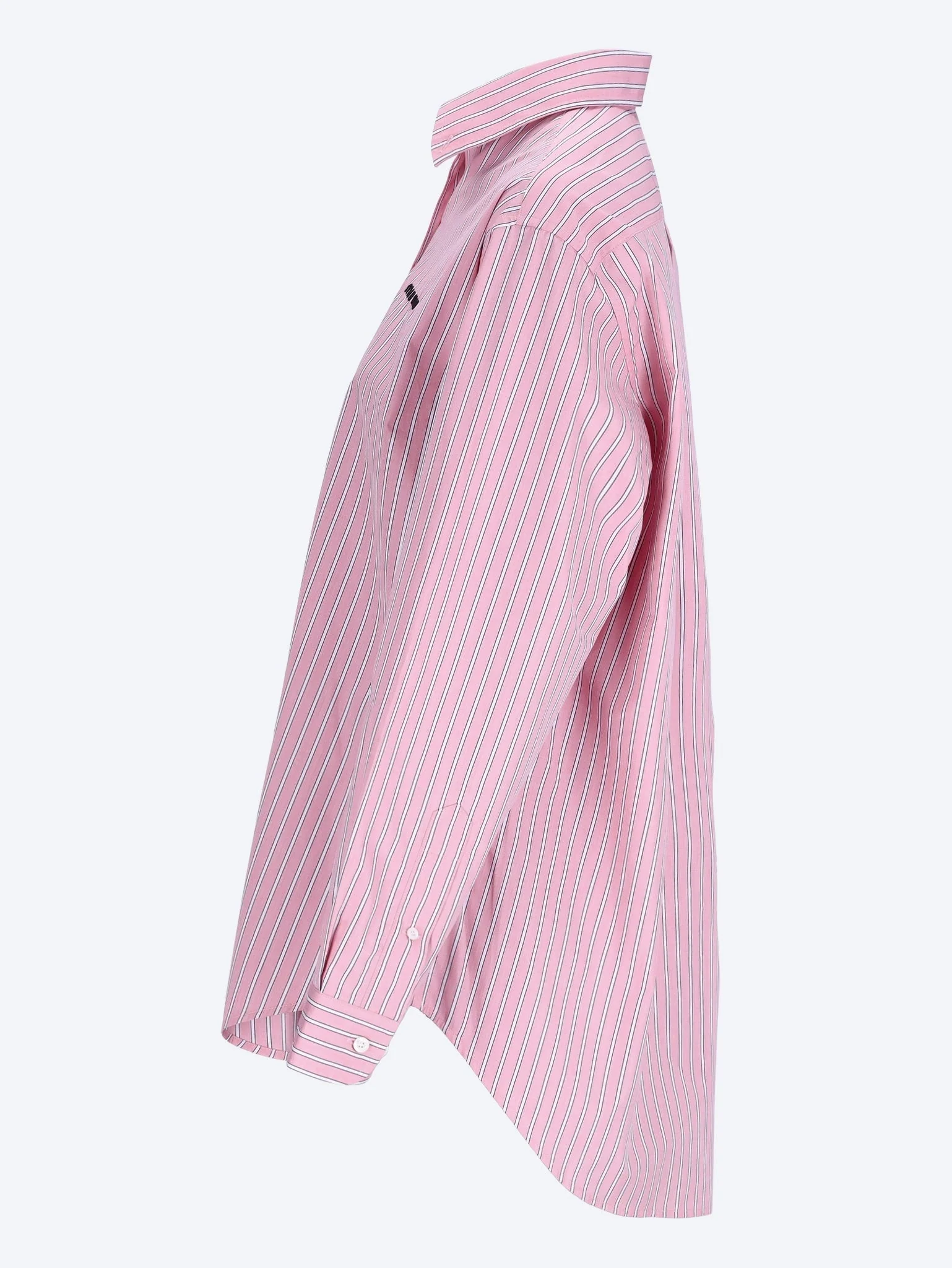 Striped poplin shirt - Image 2