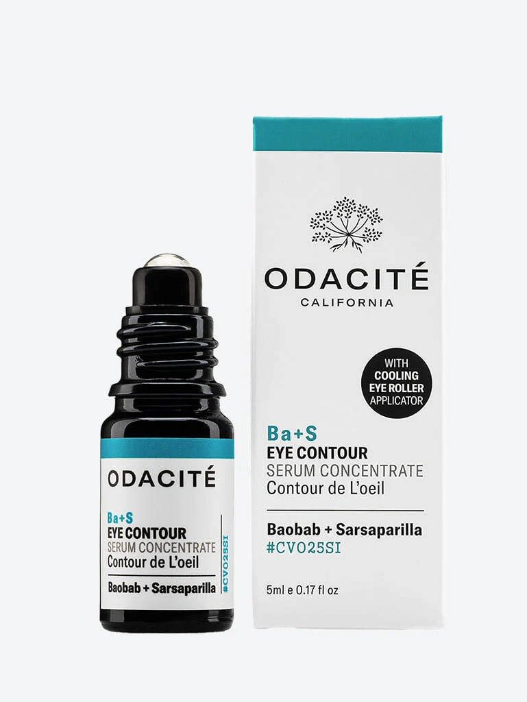 Baobab + sarsaparilla  eye contour serum concentrate w/ rollerball 5 ml - Image 2
