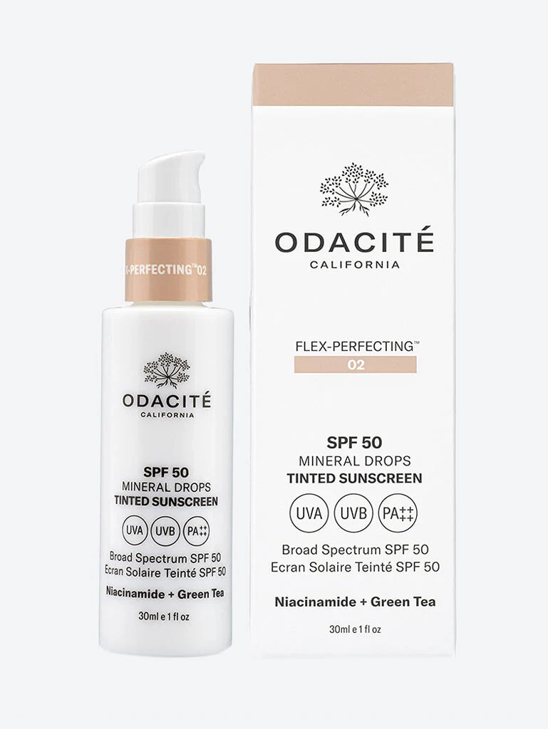 Spf50 tinted mineral drops flex-perfecting sunscreen fp-02 30ml - Image 2