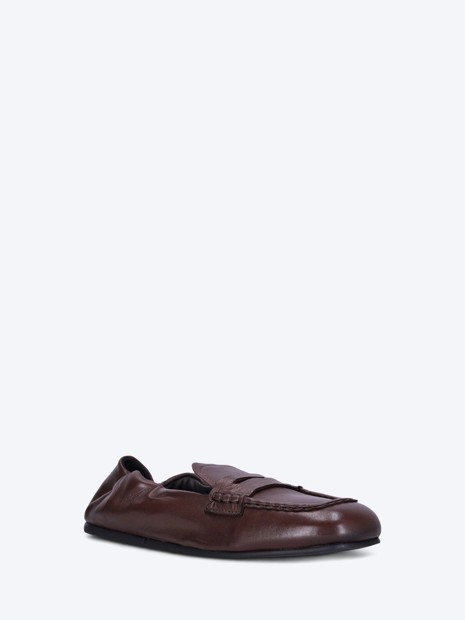 Penny square leather loafers - Image 2