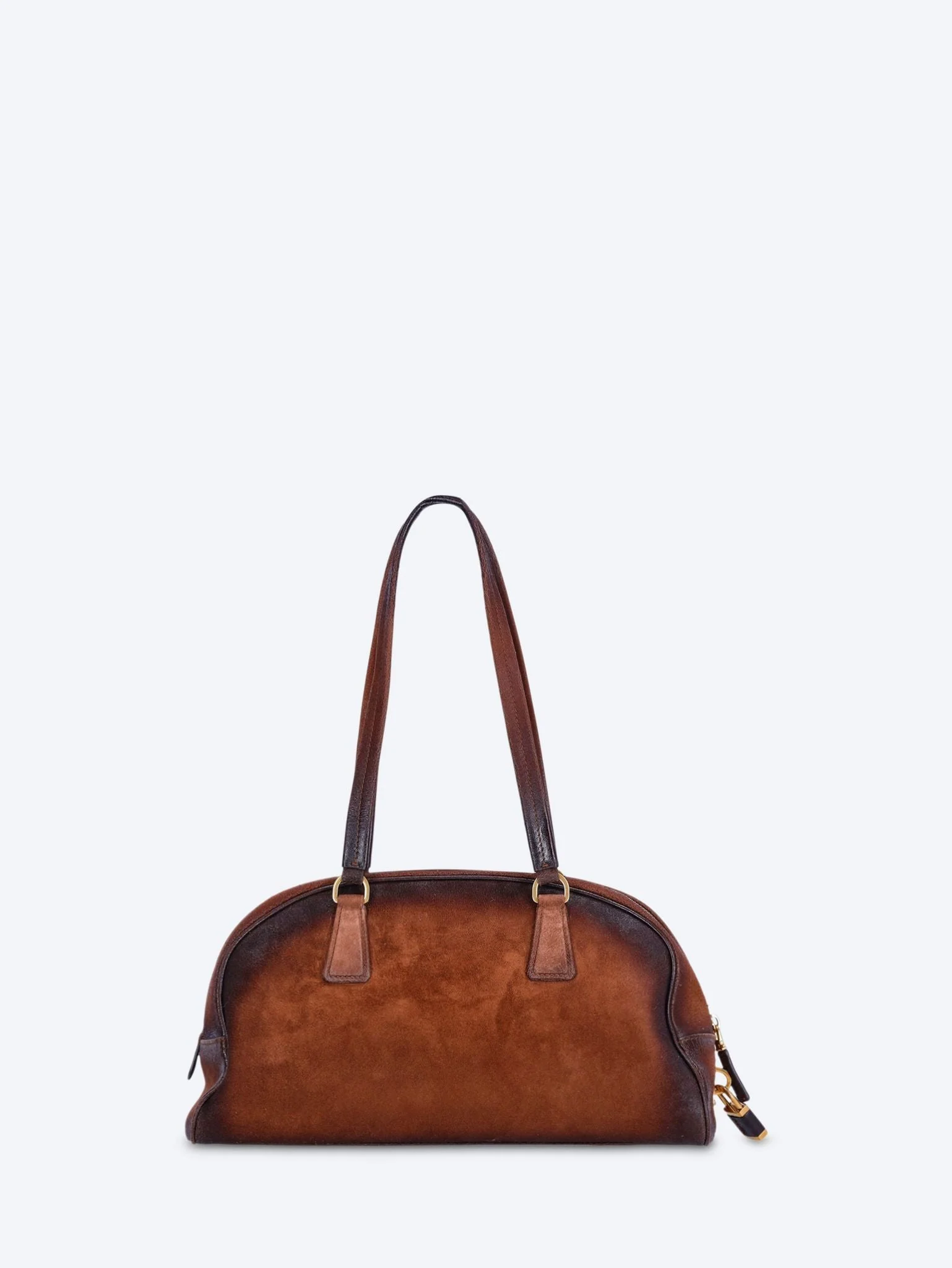 Bowling medium suede bag - Image 4