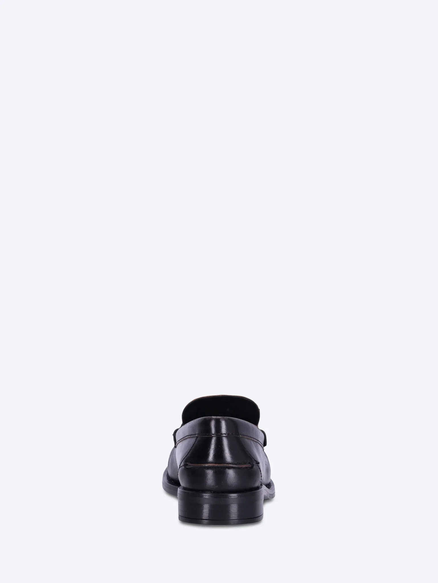 Calf old leather loafers - Image 5