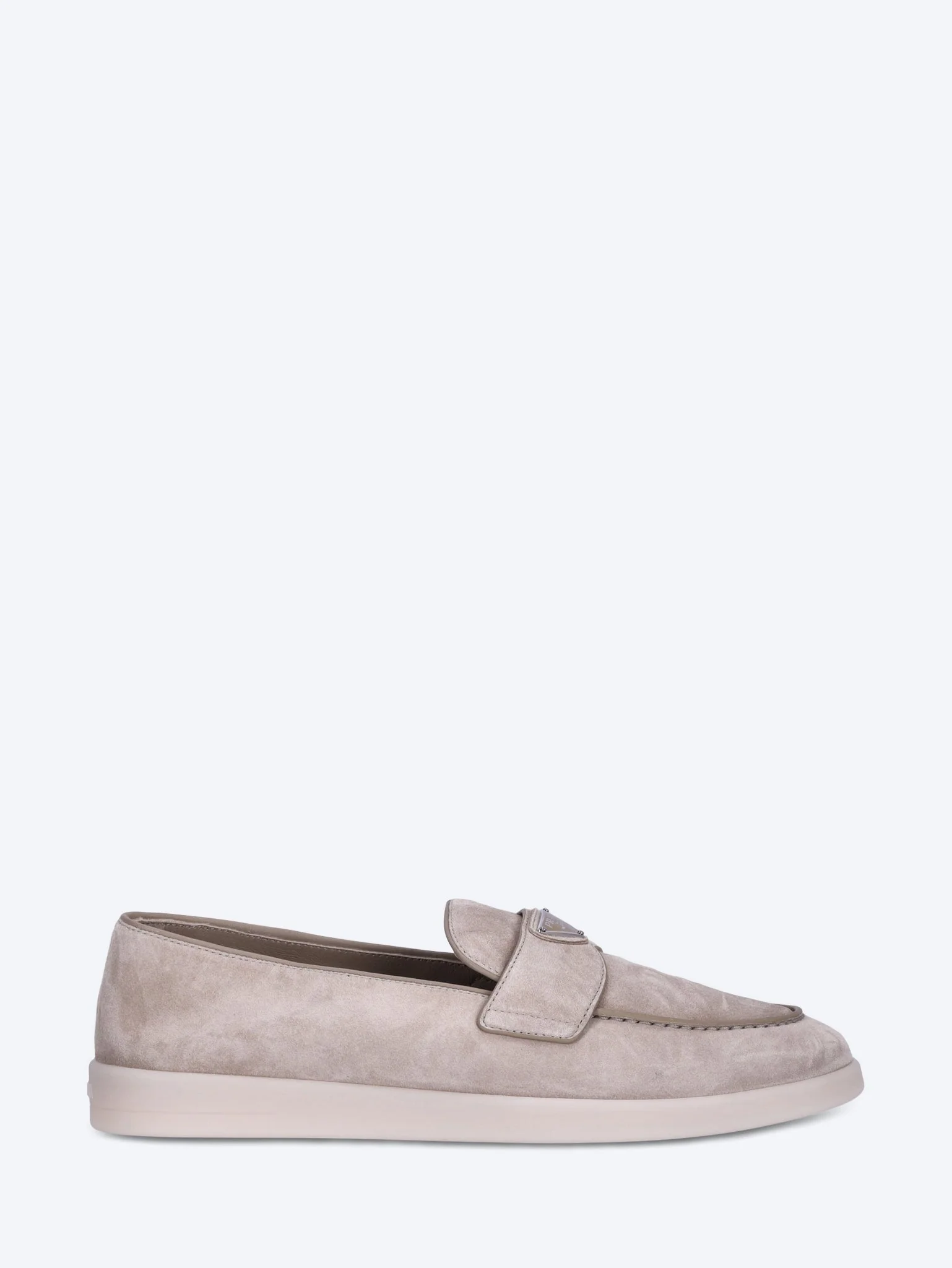 Calf suede loafers