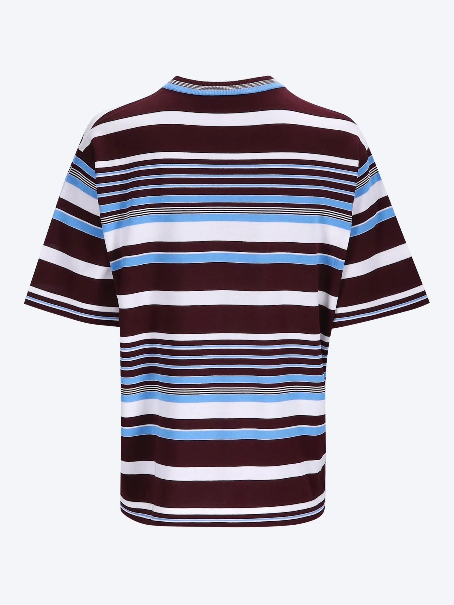 Cotton striped f.18 sweater - Image 2