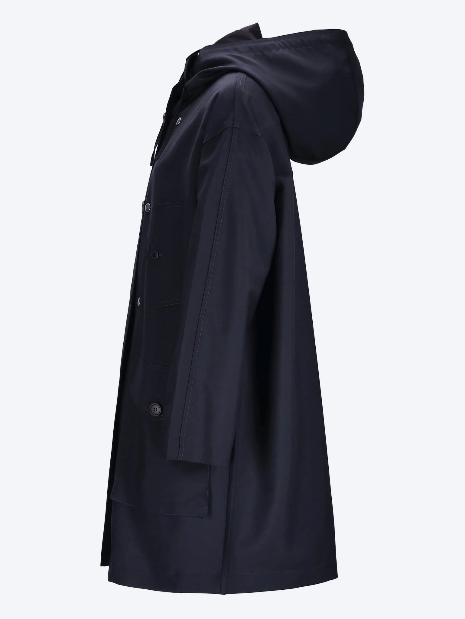 Kid mohair and re-nylon piuma coat - Image 2