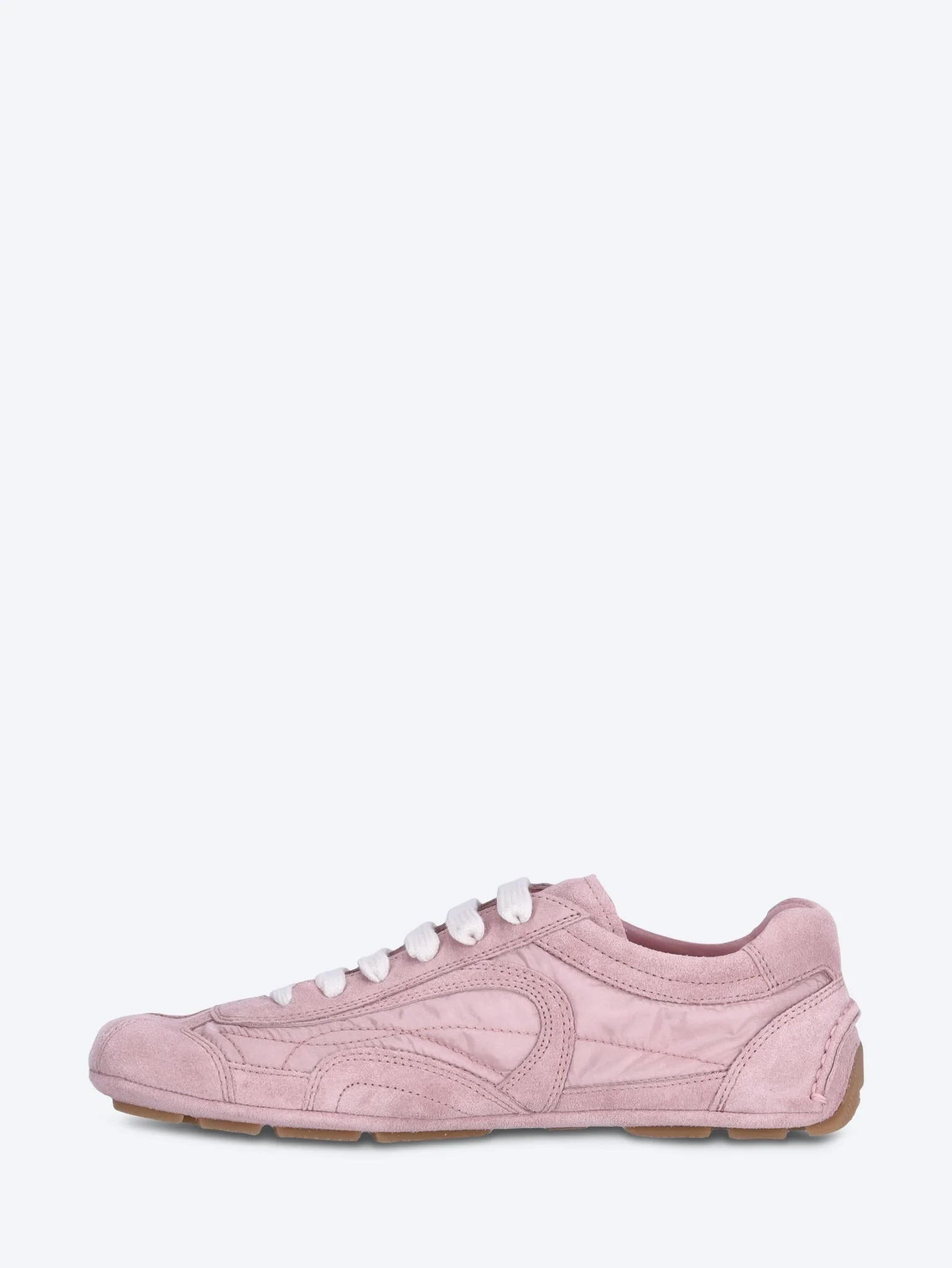 Nylon and suede sneakers - Image 4
