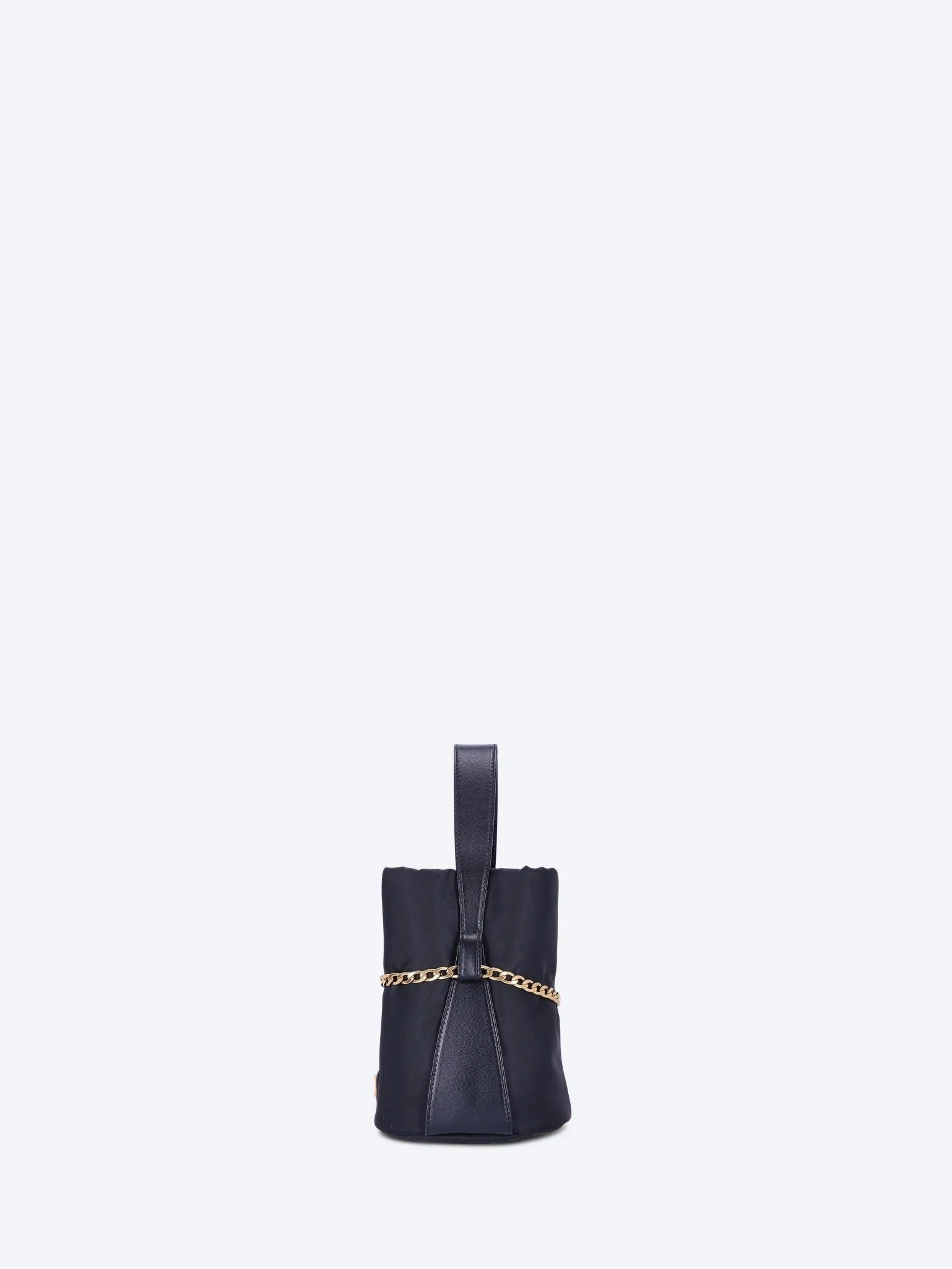 Re-nylon  leather mini bucket bag - Image 3