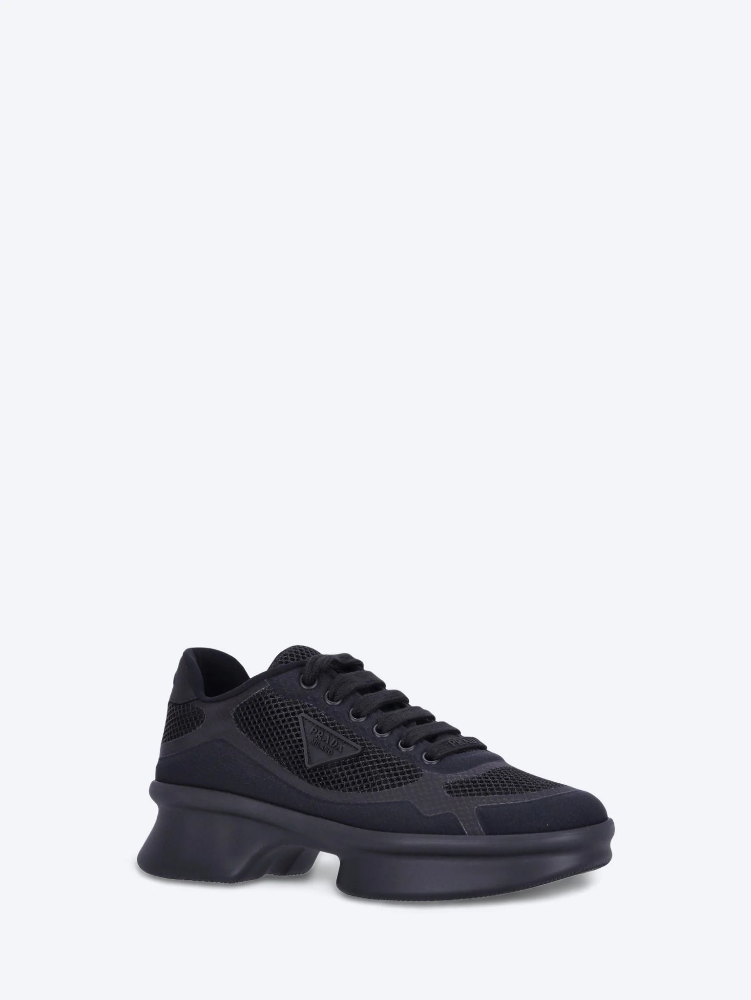 Re-nylon and mesh fabric sneakers - Image 2