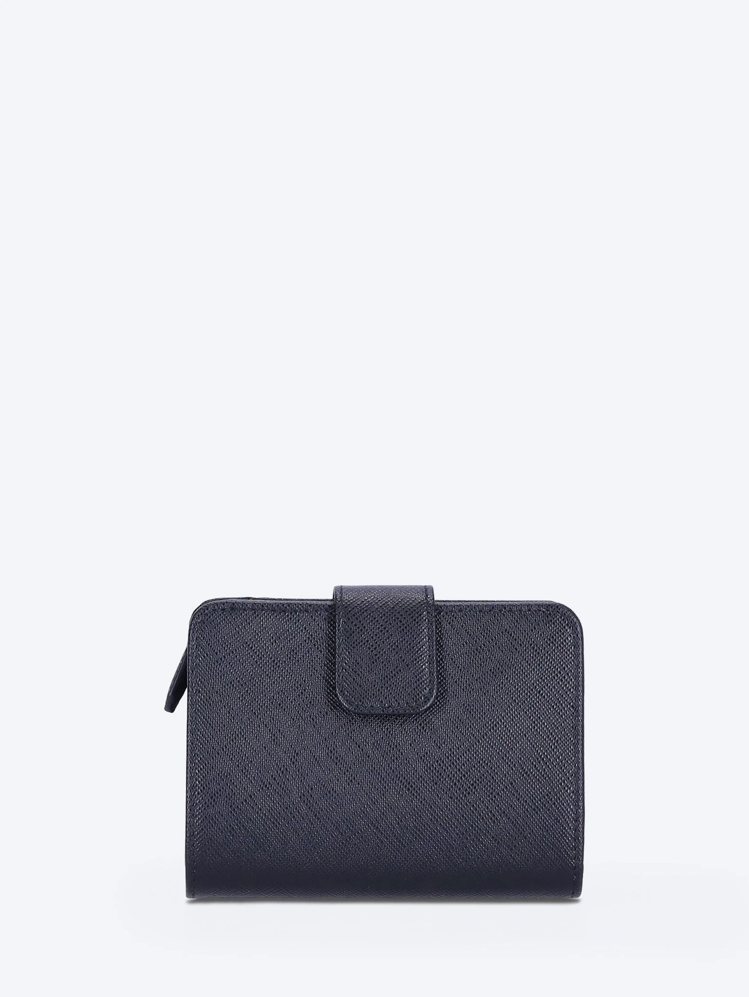Saffiano triangle leather wallet - Image 3