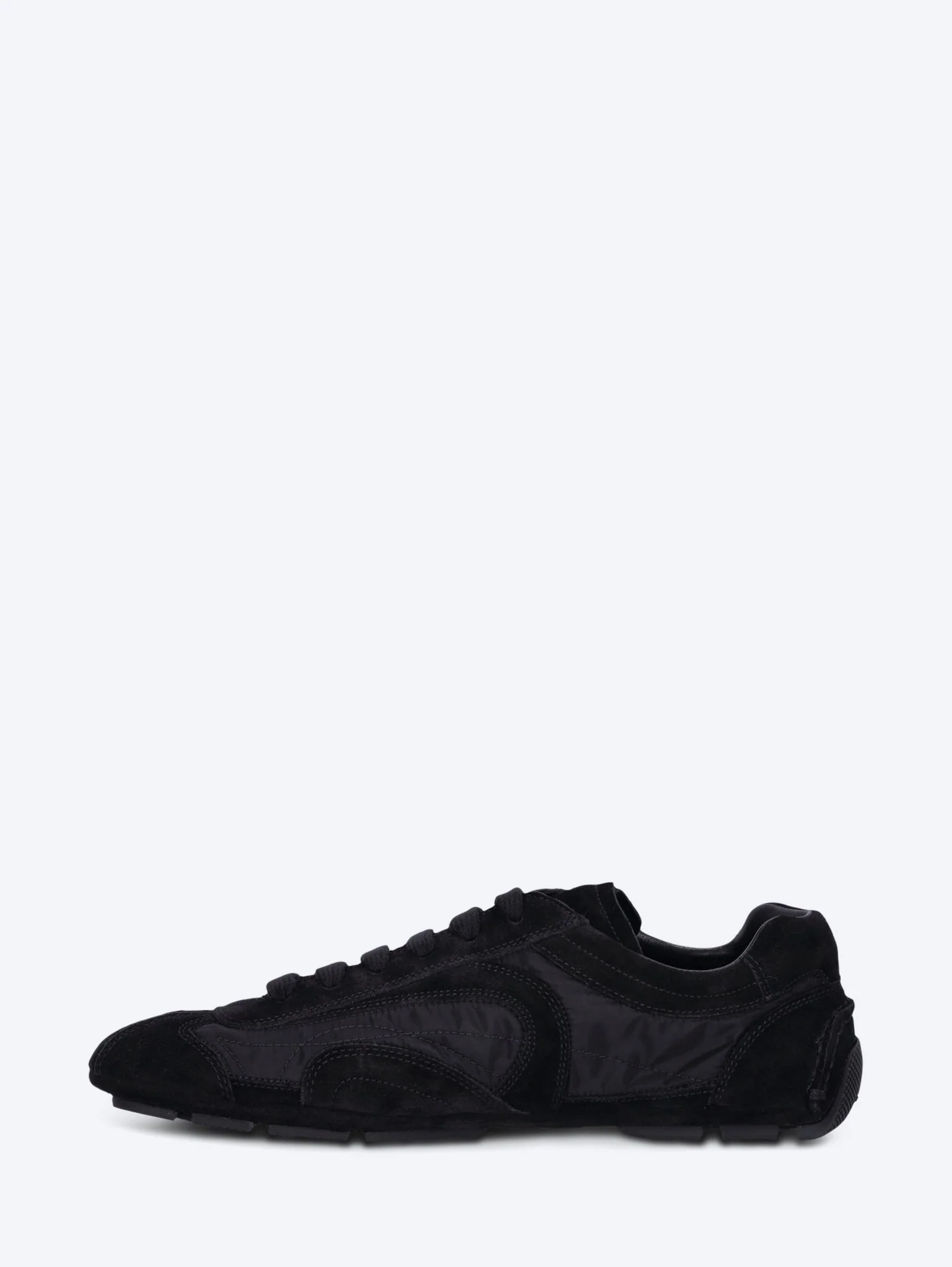 Suede and nylon sneakers - Image 4