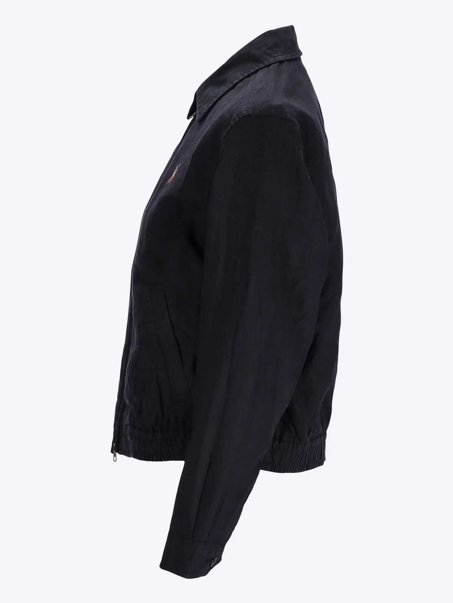 Linen windbreaker jacket - Image 2
