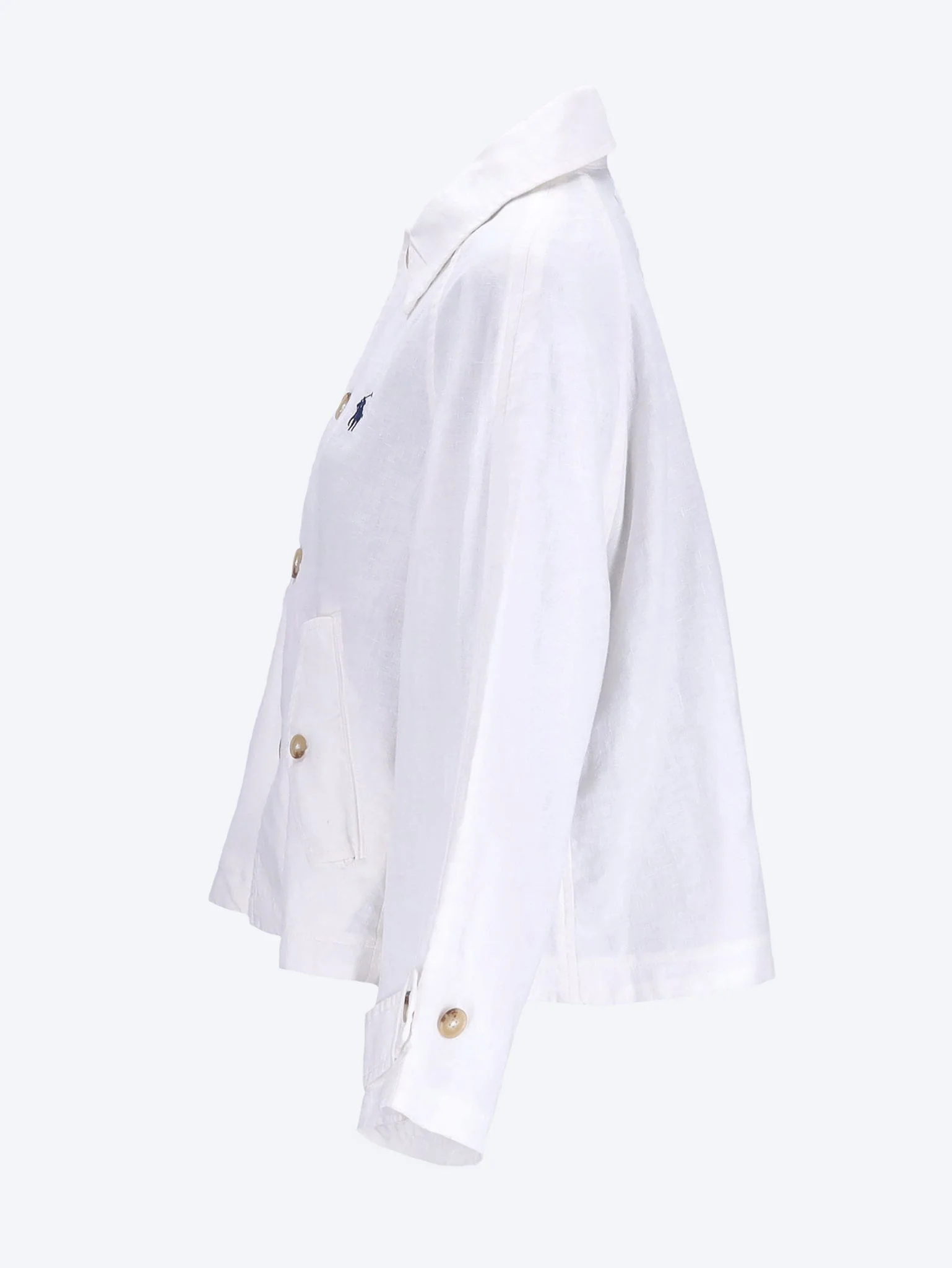 Linen woven jacket - Image 2