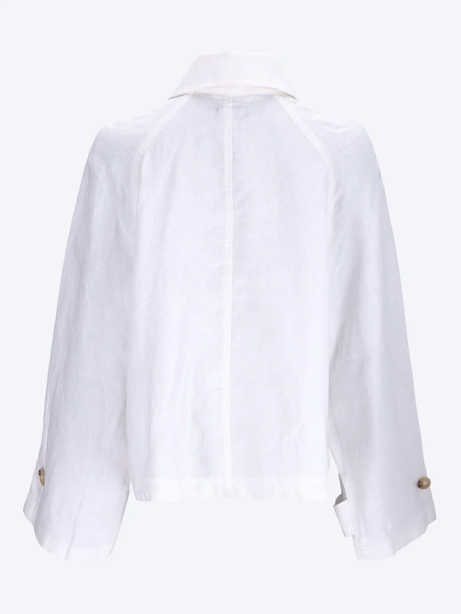 Linen woven jacket - Image 3
