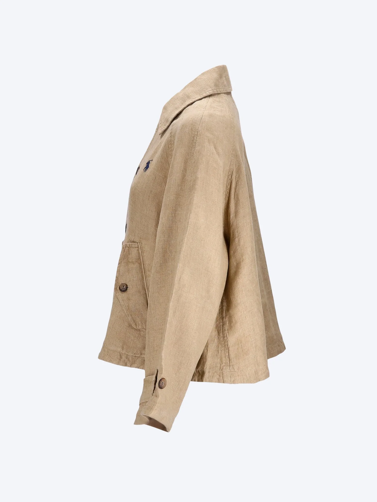 Linen woven jacket - Image 2