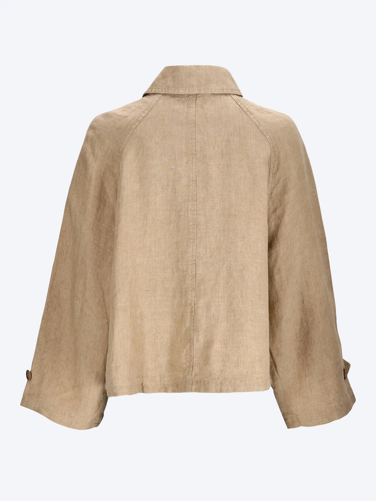 Linen woven jacket - Image 3