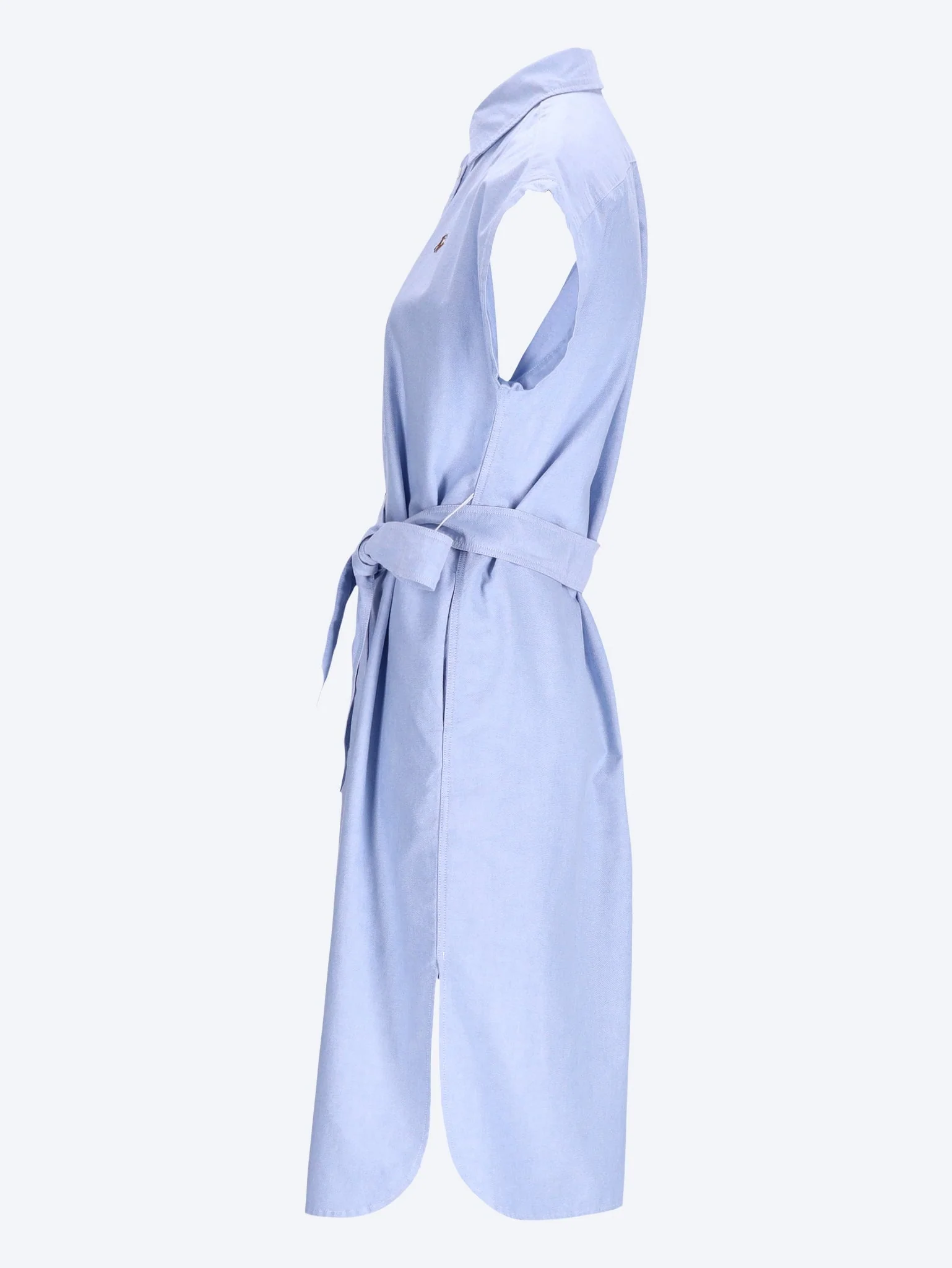 Oxford woven shirt dress - Image 2