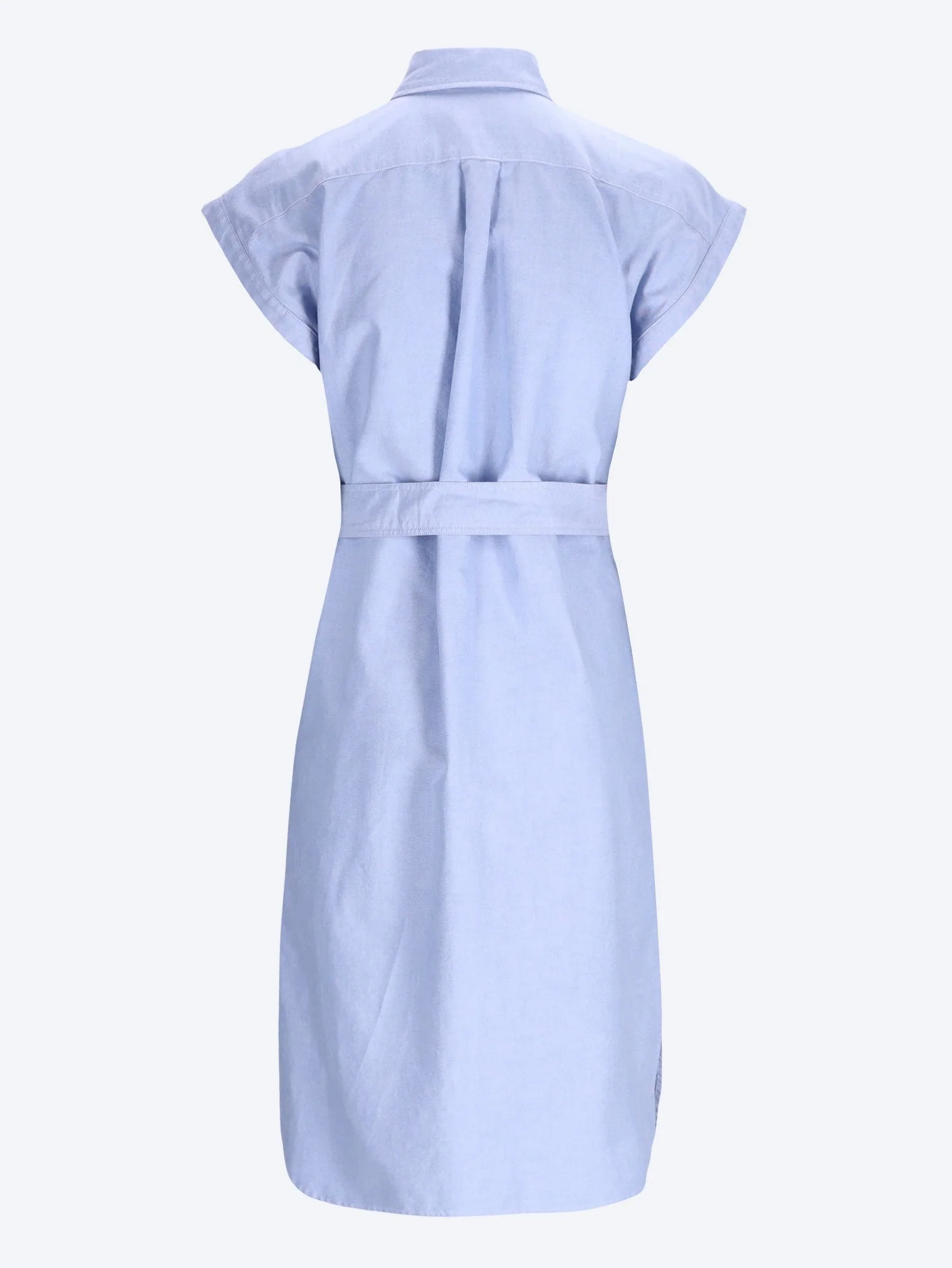 Oxford woven shirt dress - Image 3