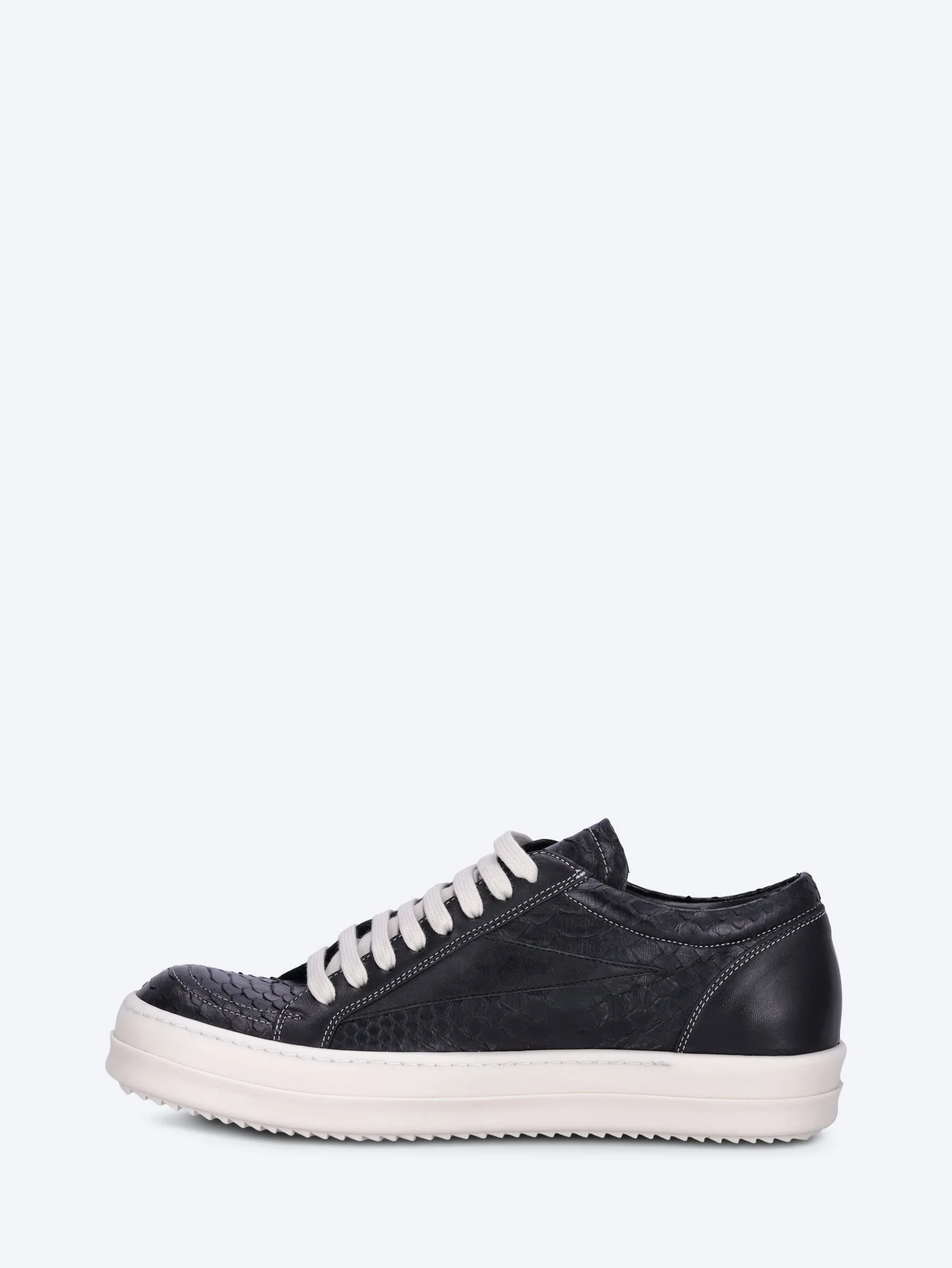 Python and leather vintage sneakers - Image 4