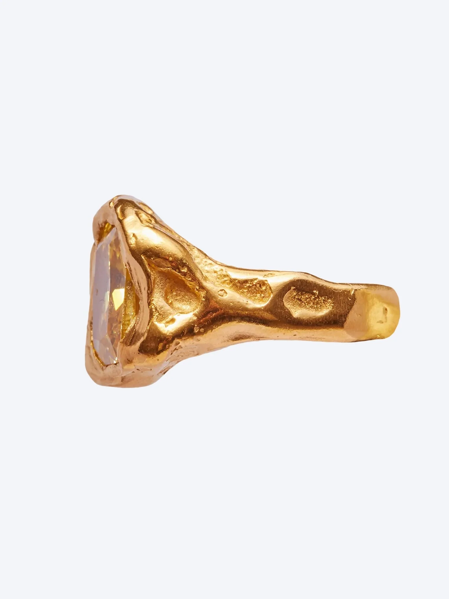 Ring vera yellow gold yellow - Image 2