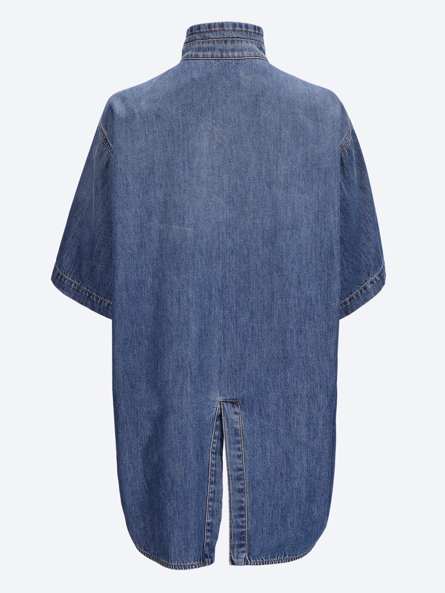 Roberta tencel denim collar shirt - Image 2