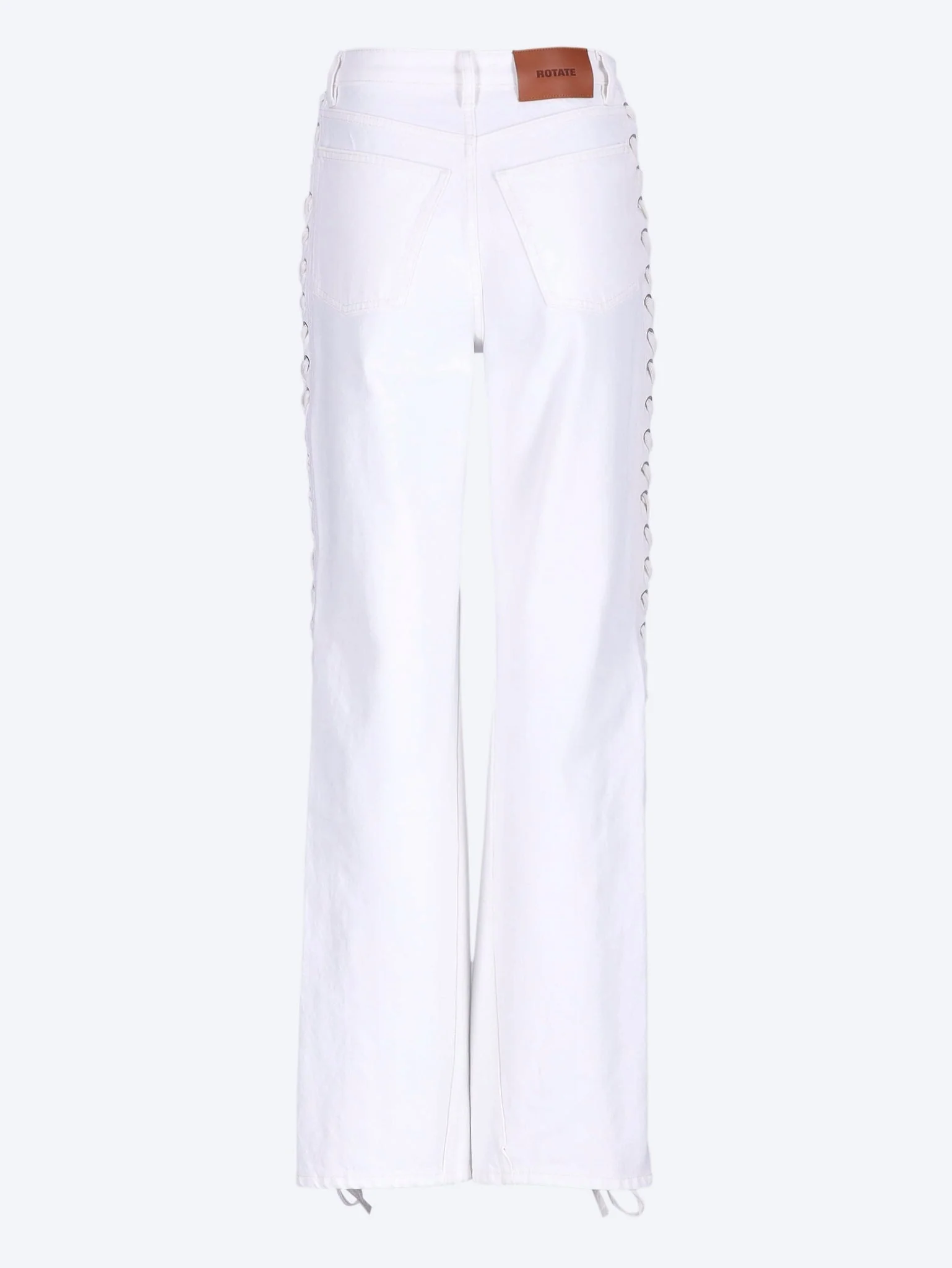 Loose fit laced jeans - Image 3
