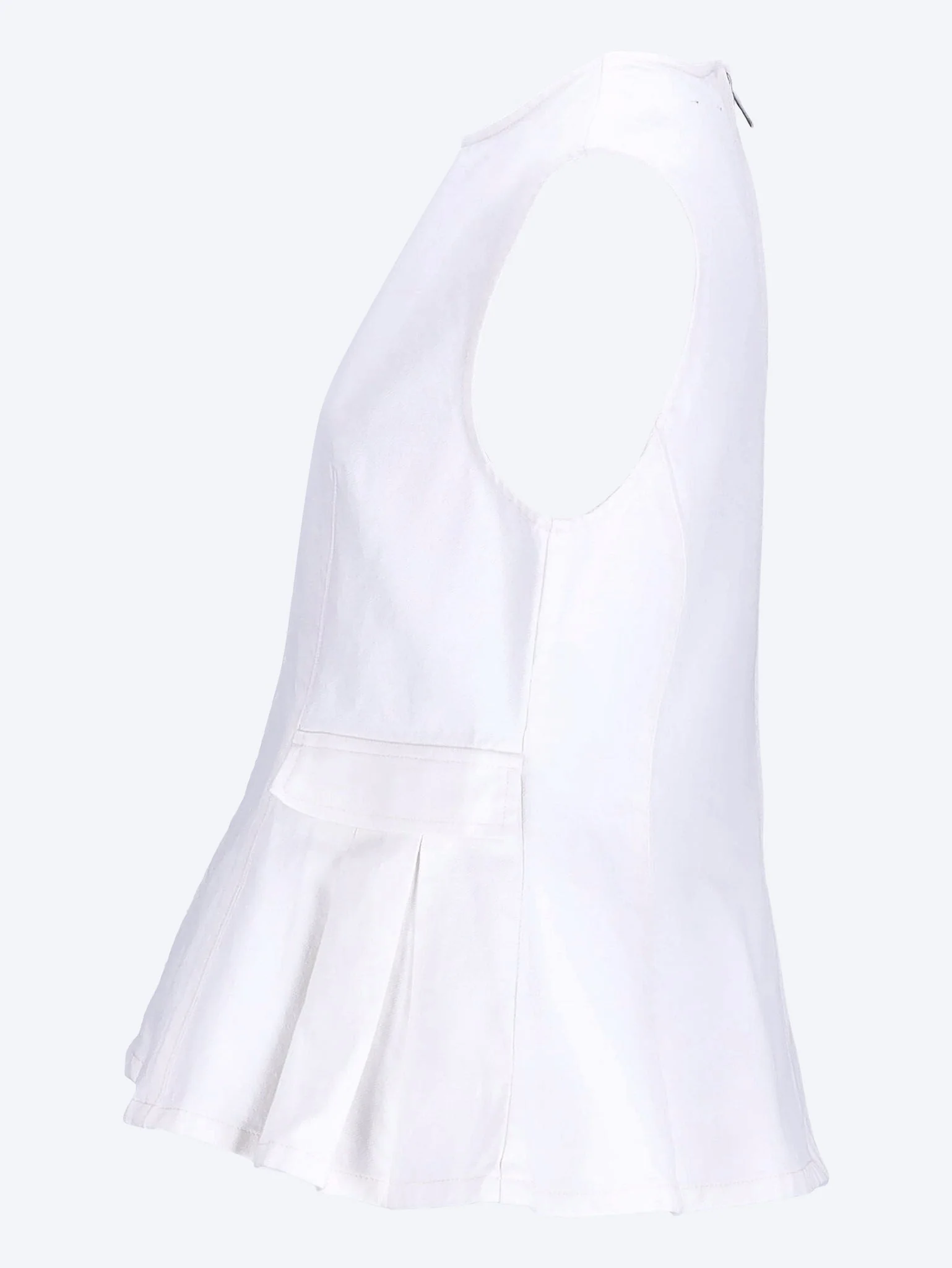 Peplum denim top - Image 2