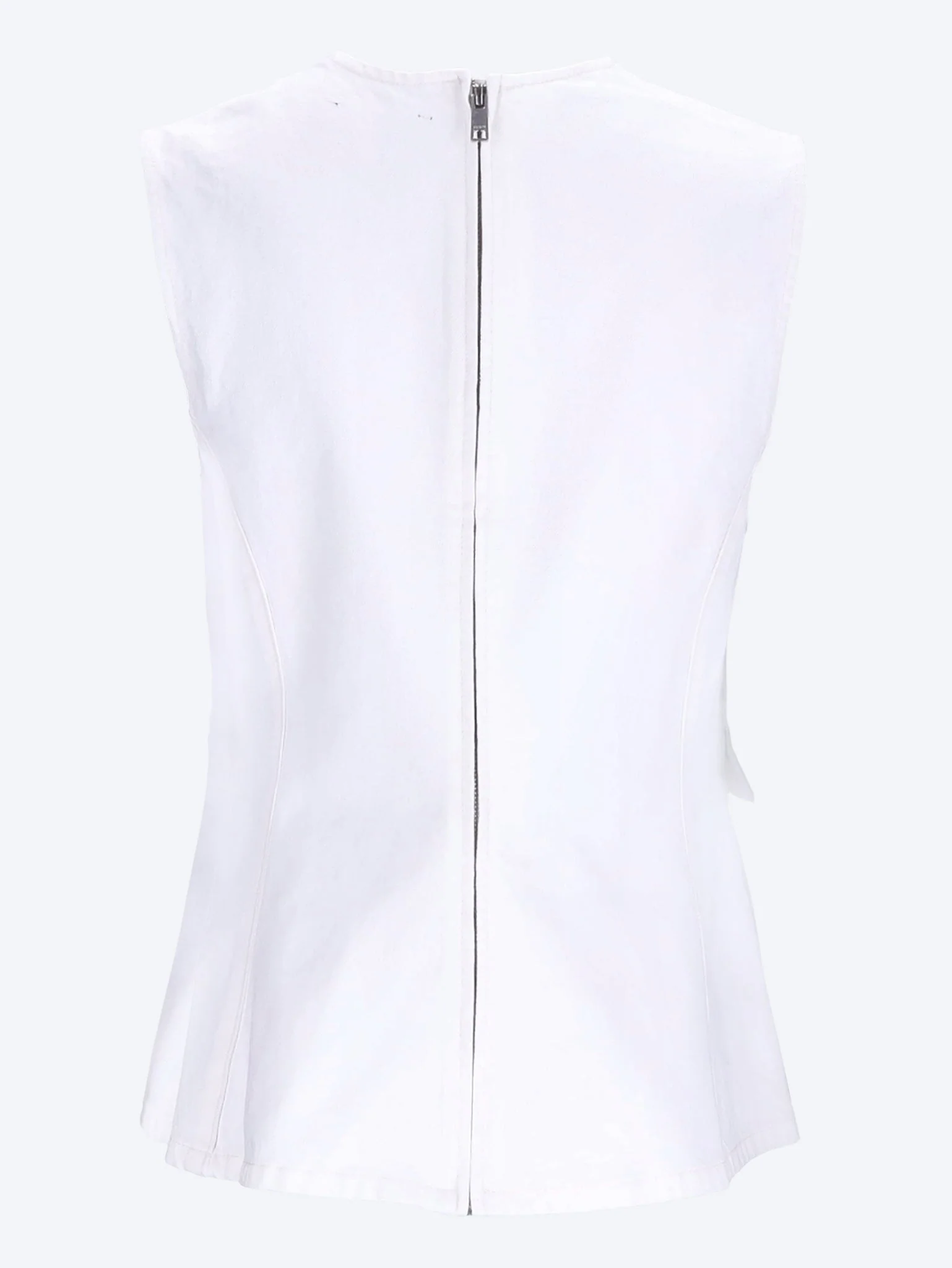 Peplum denim top - Image 3