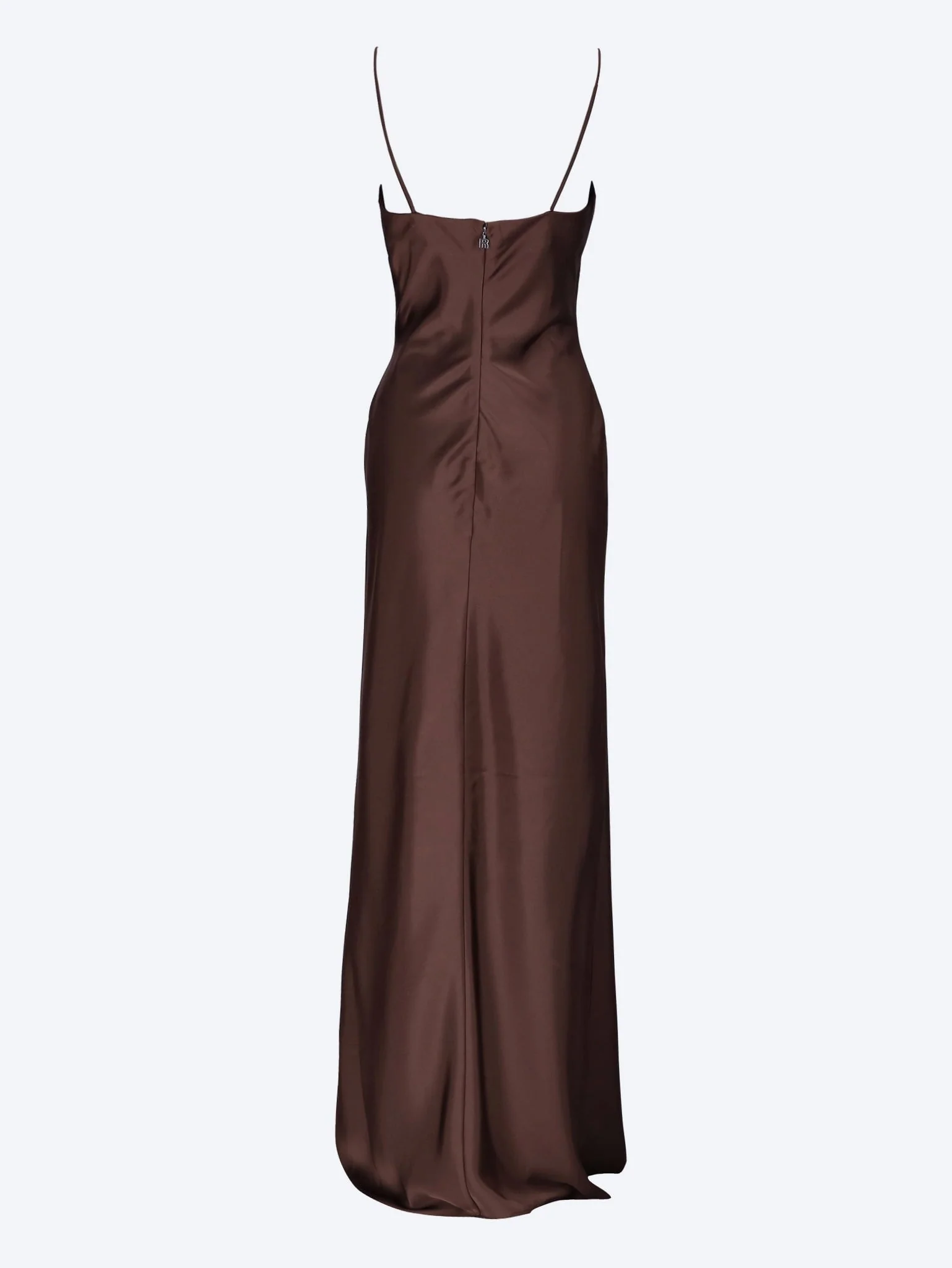 Satin maxi slip dress - Image 3