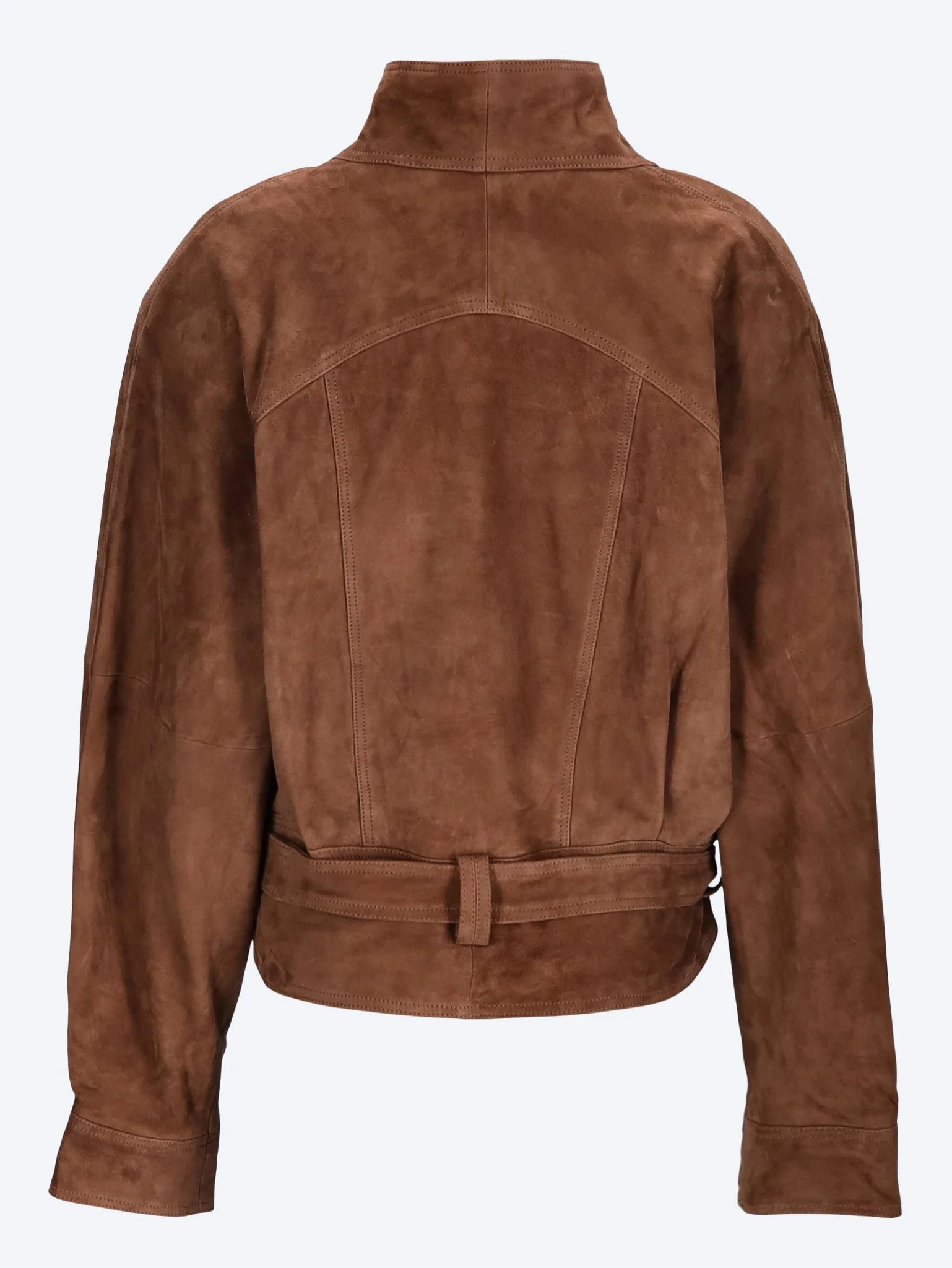 Suede bomber jacket - Image 3