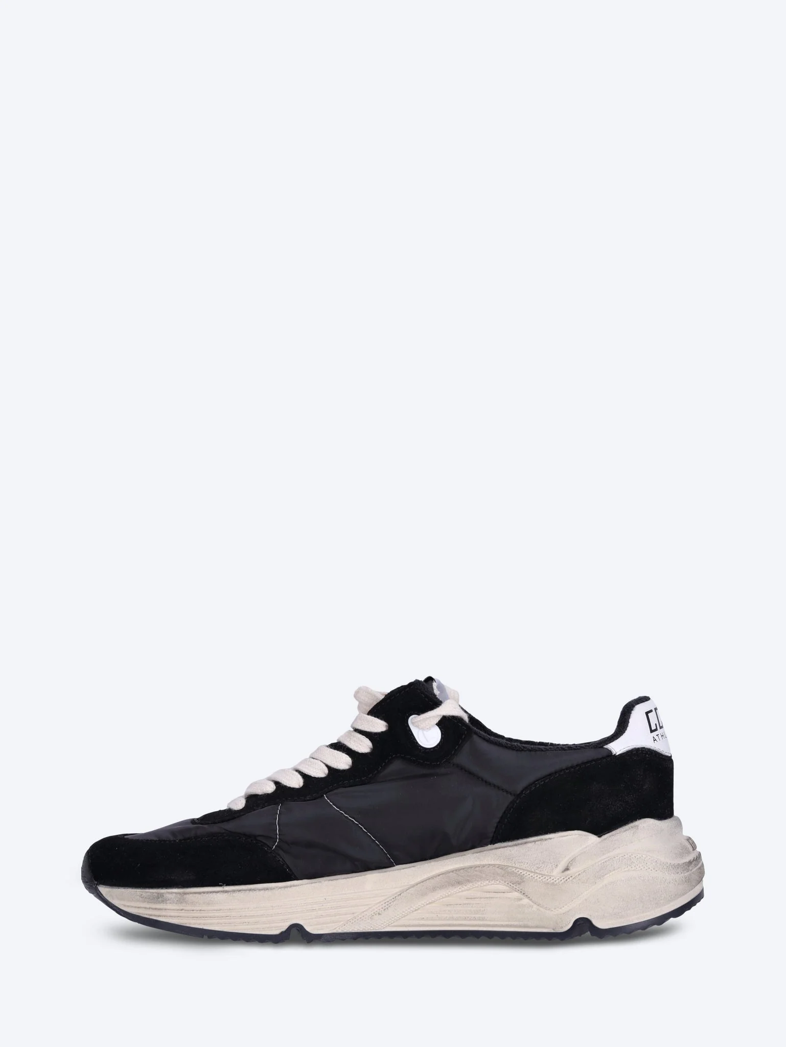 Running sole nylon suede  leather star sneakers - Image 4