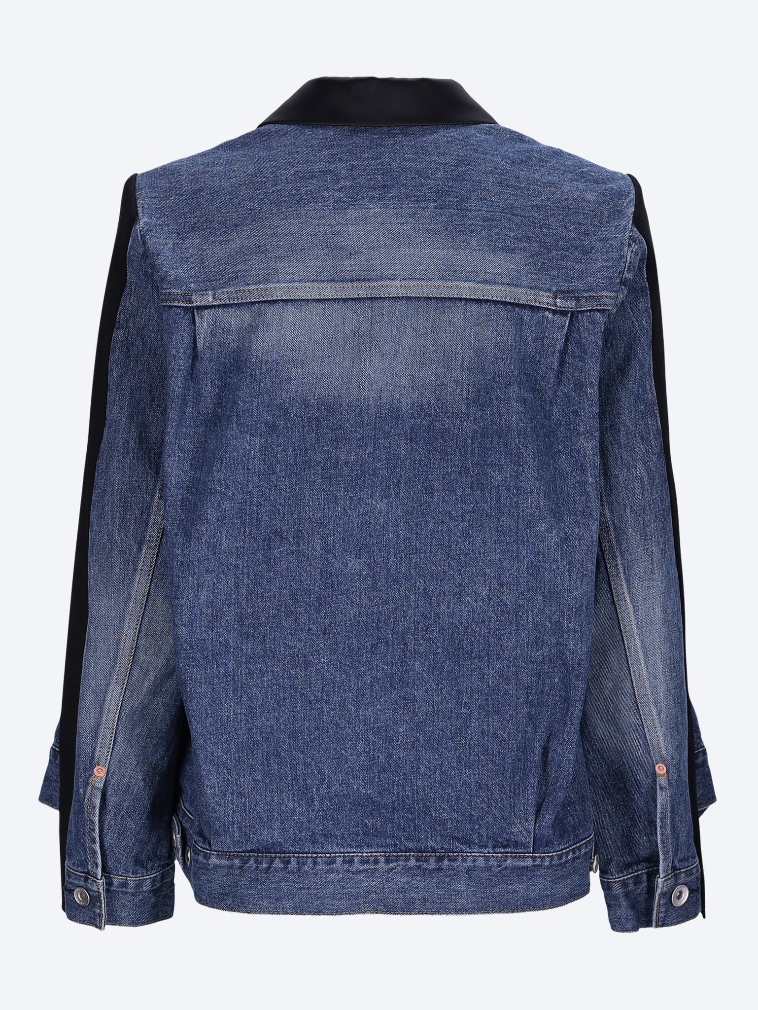 Wool suiting x denim jacket - Image 3