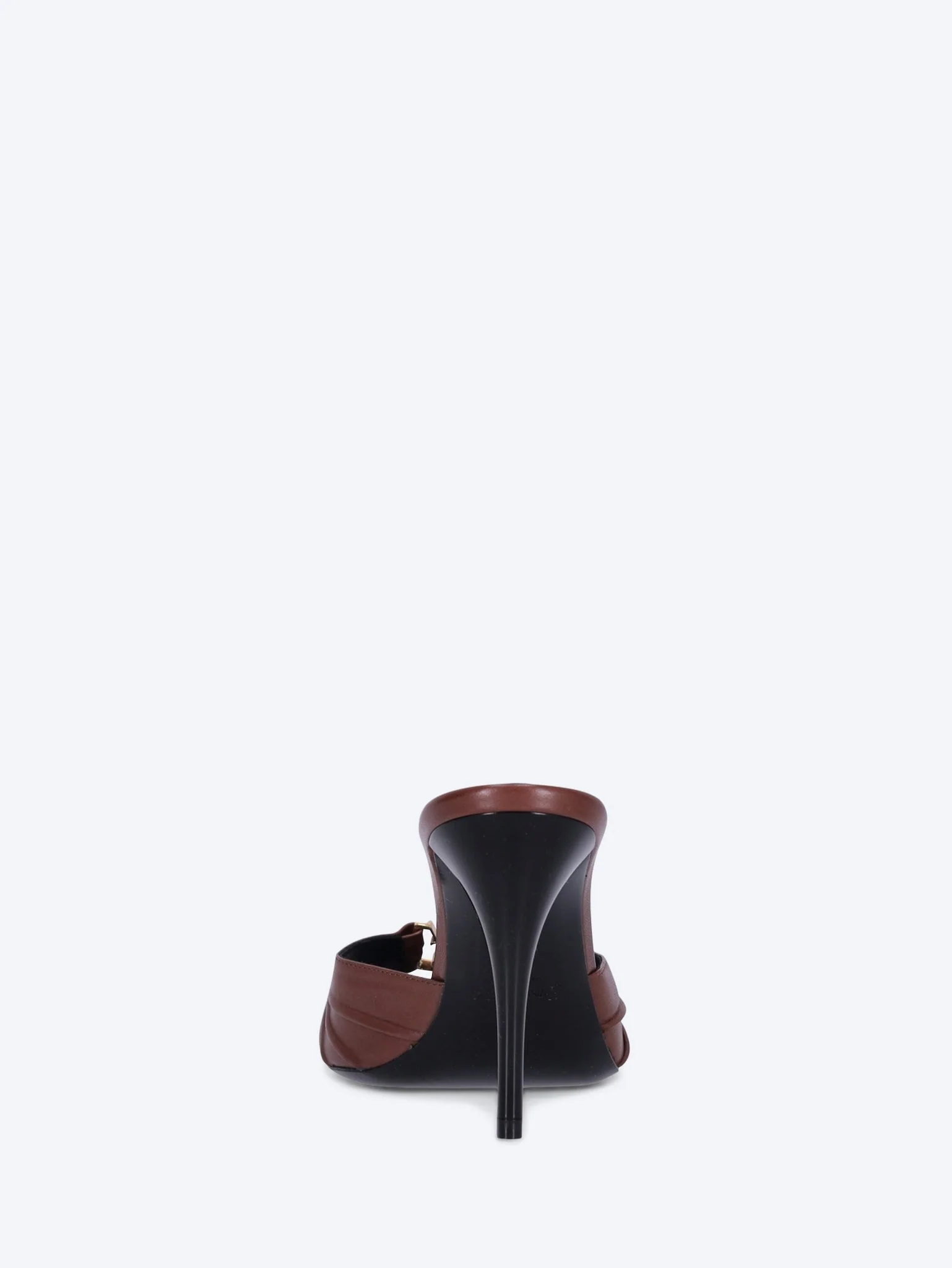 Babylone 90 smooth leather mules pumps - Image 5